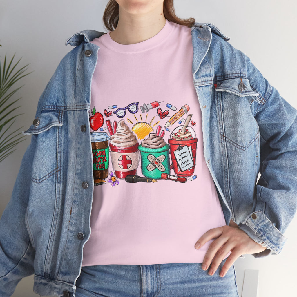 School Nurse Fuel Tee