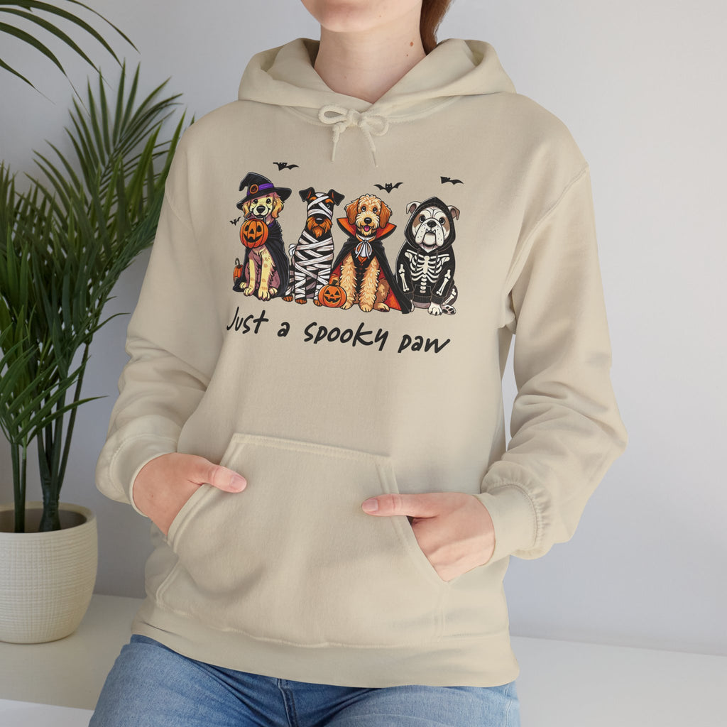 Spooky Paws Hooded Sweatshirt