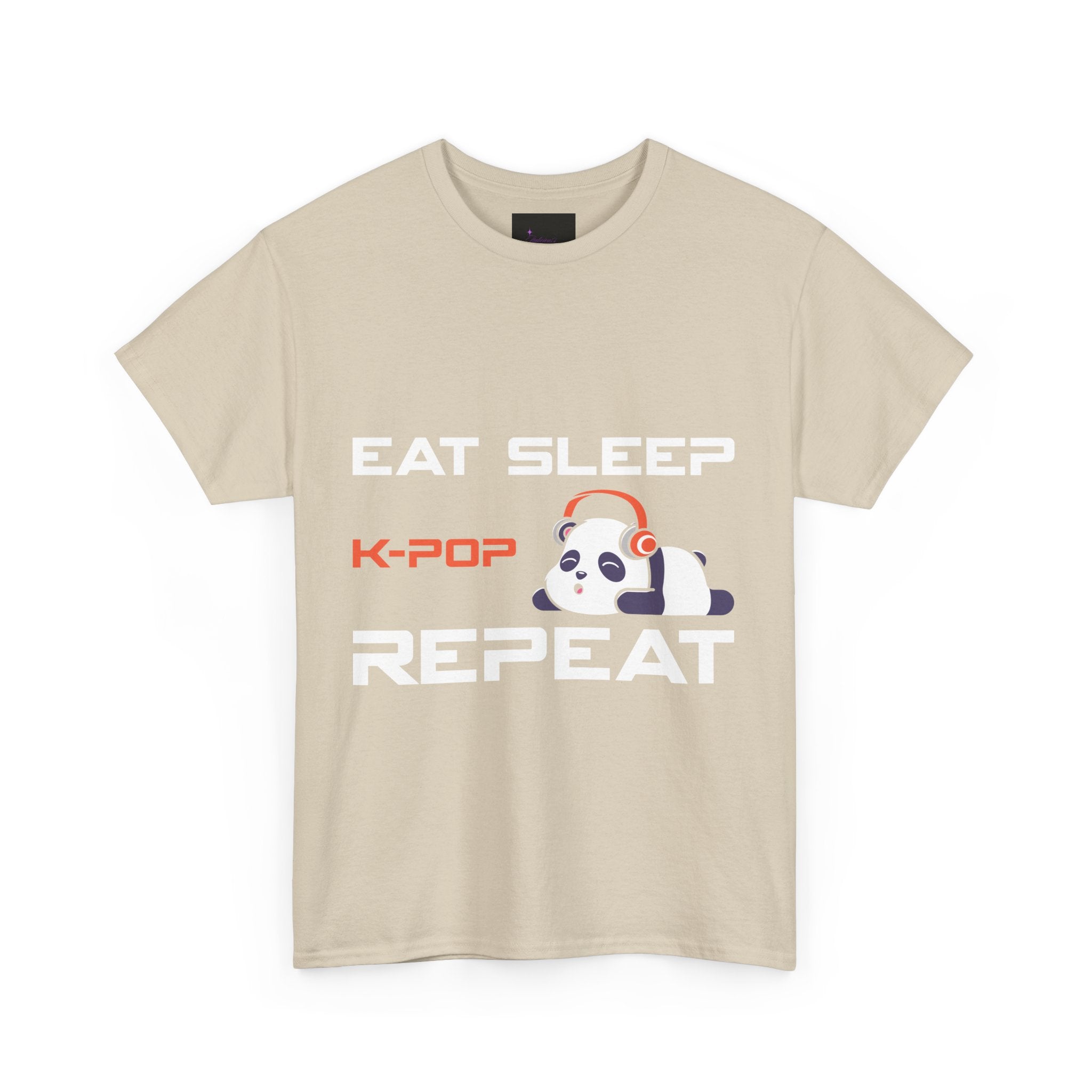 Eat, Sleep, K-Pop Panda Tee