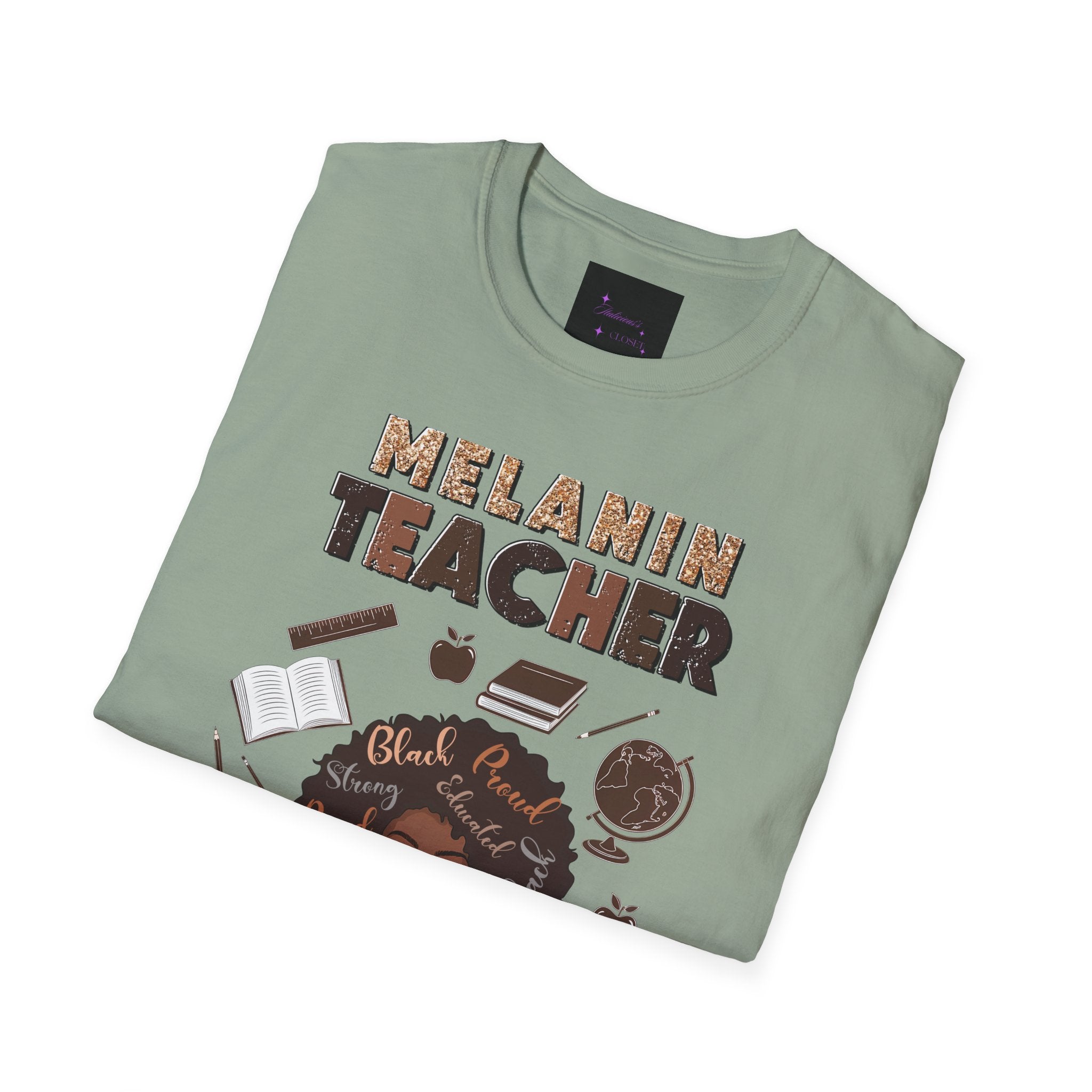 Melanin Teacher Tee