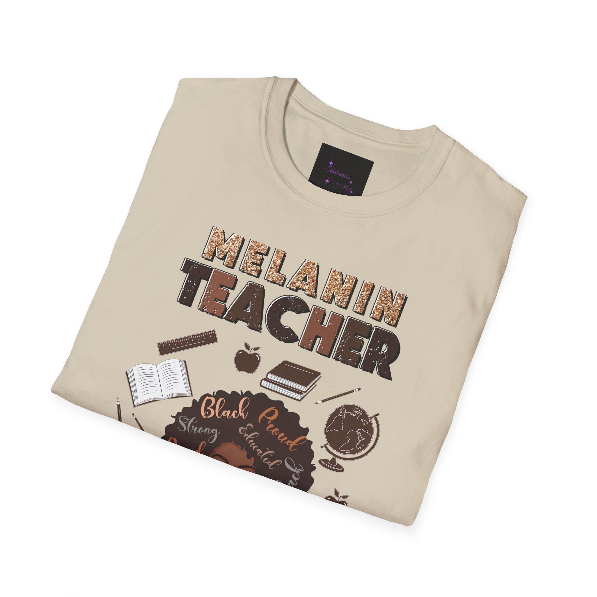 Melanin Teacher Tee