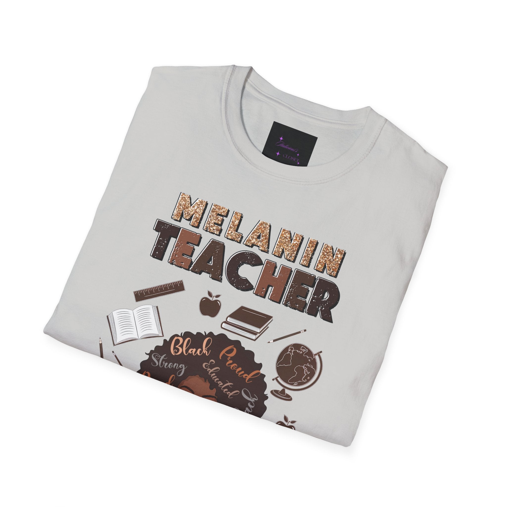 Melanin Teacher Tee
