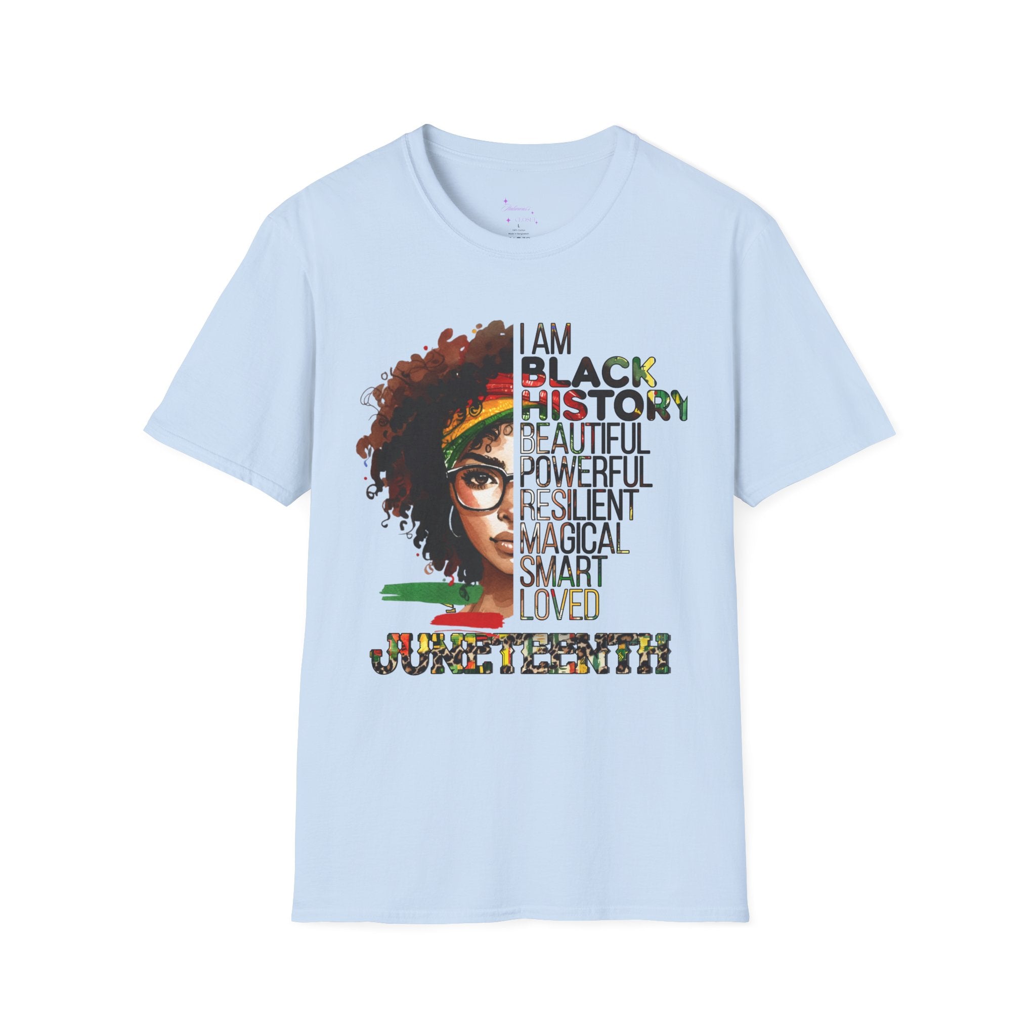 “I Am Black History: Beautiful, Powerful, Resilient” Tee