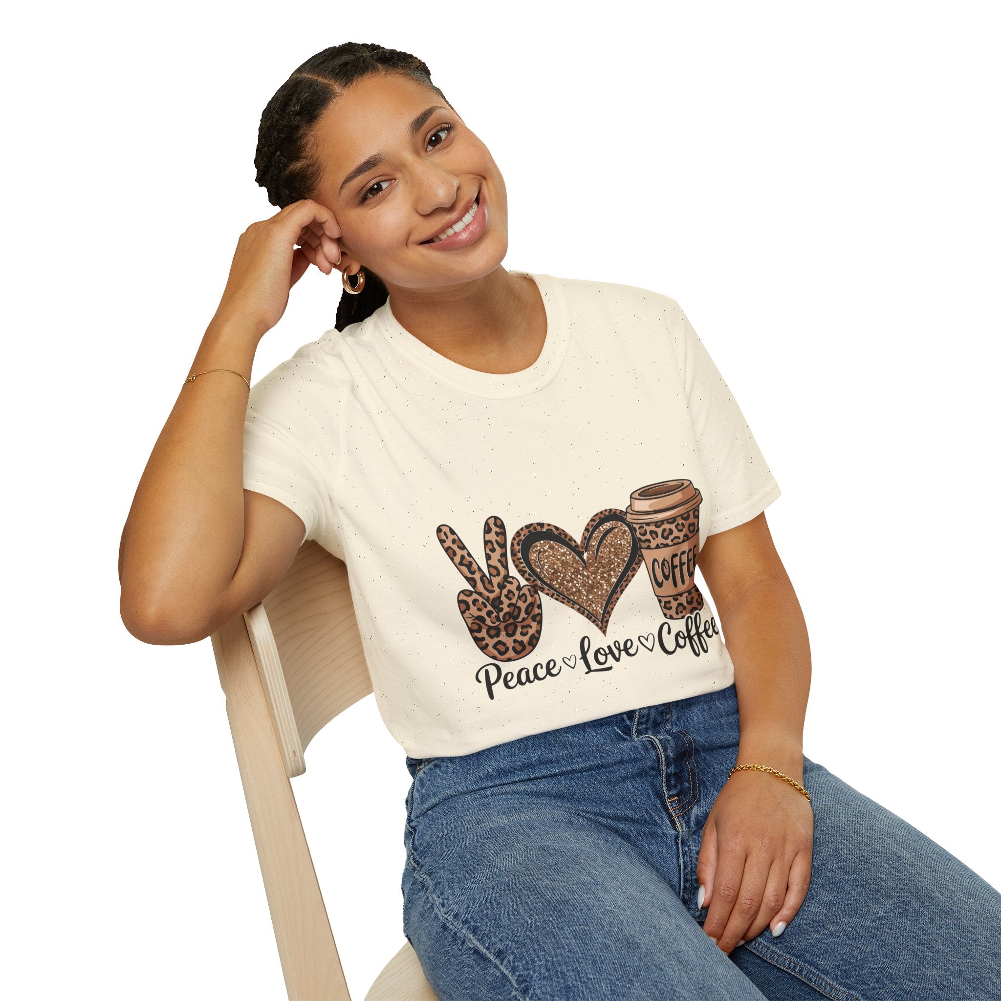 Peace Love Coffee Tee