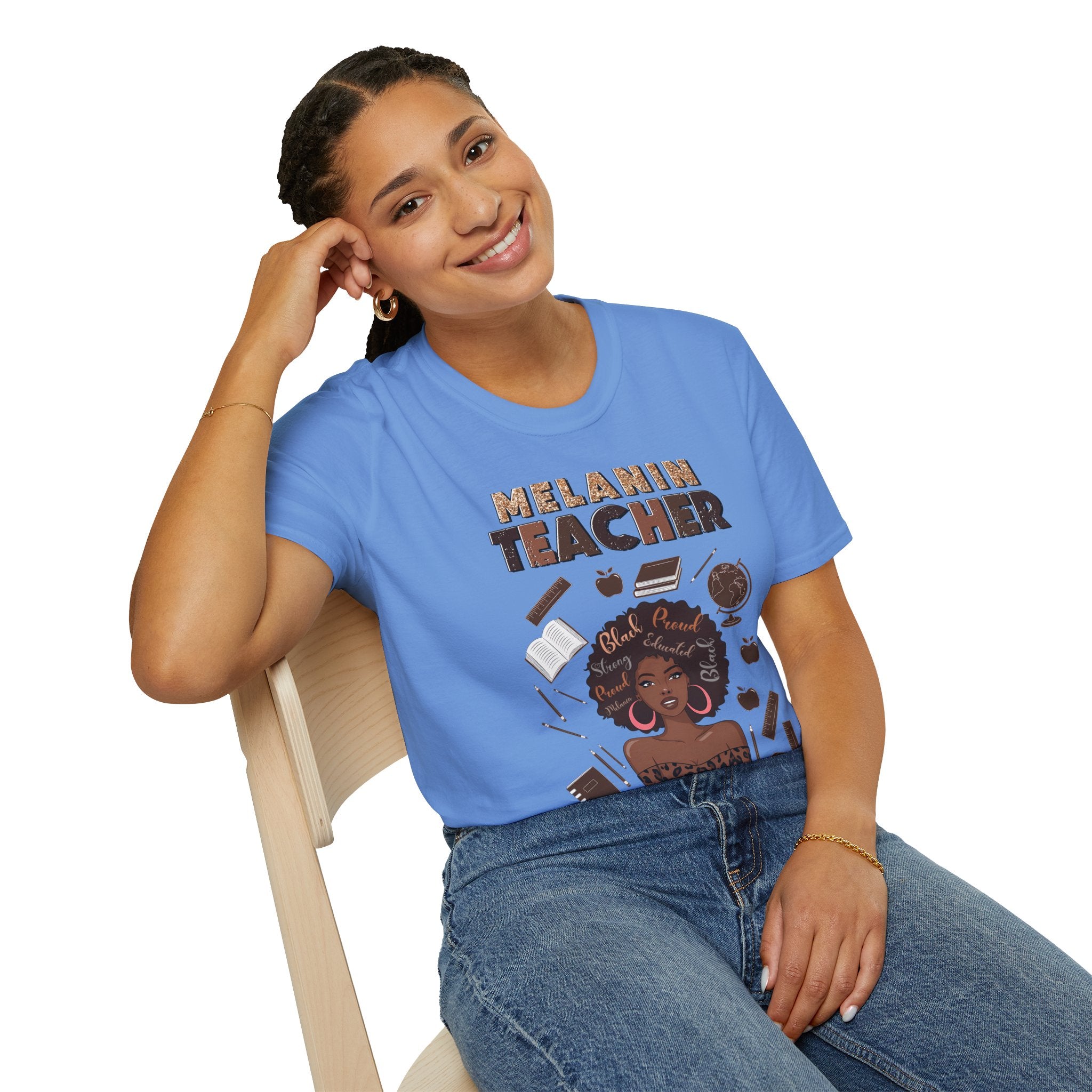 Melanin Teacher Tee