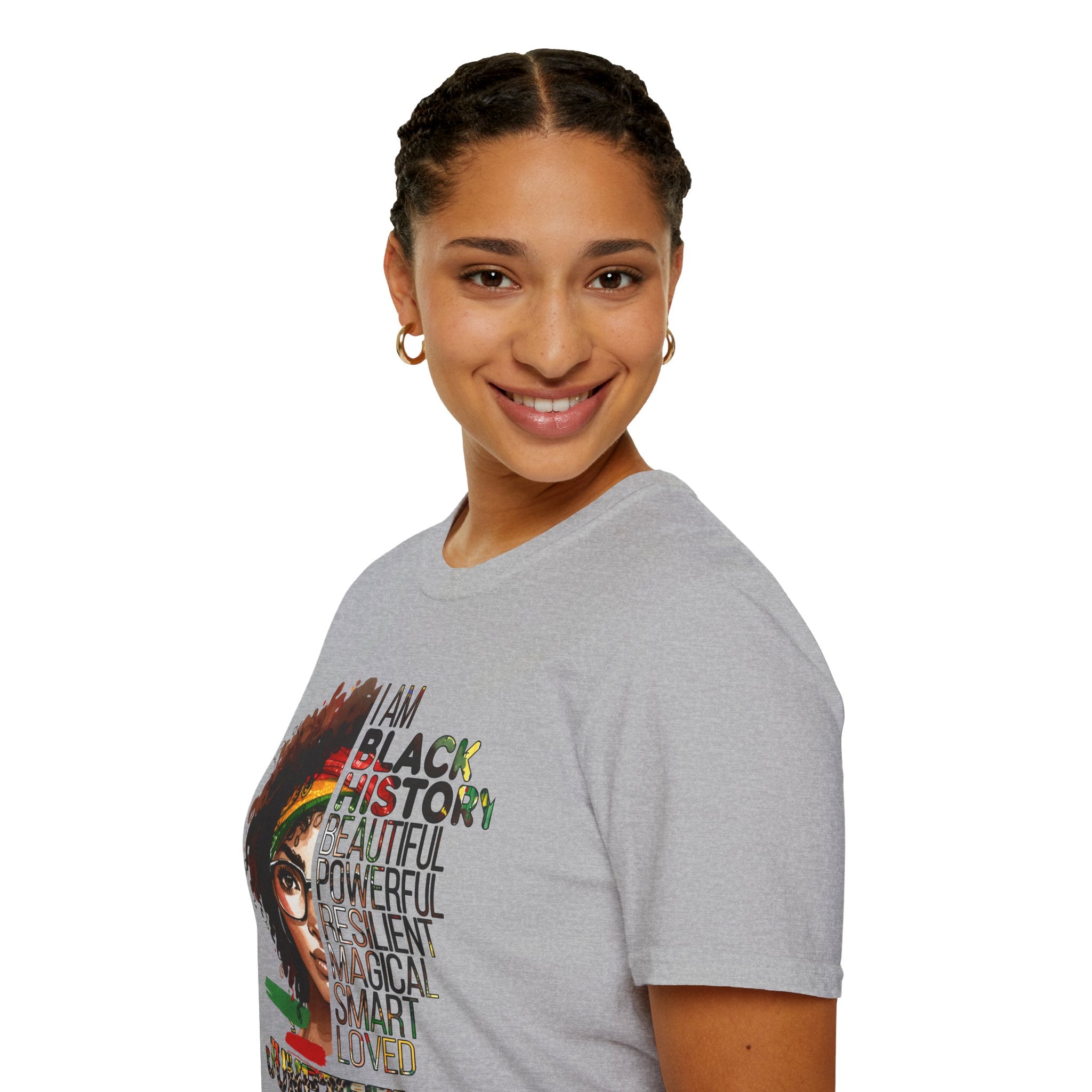 “I Am Black History: Beautiful, Powerful, Resilient” Tee