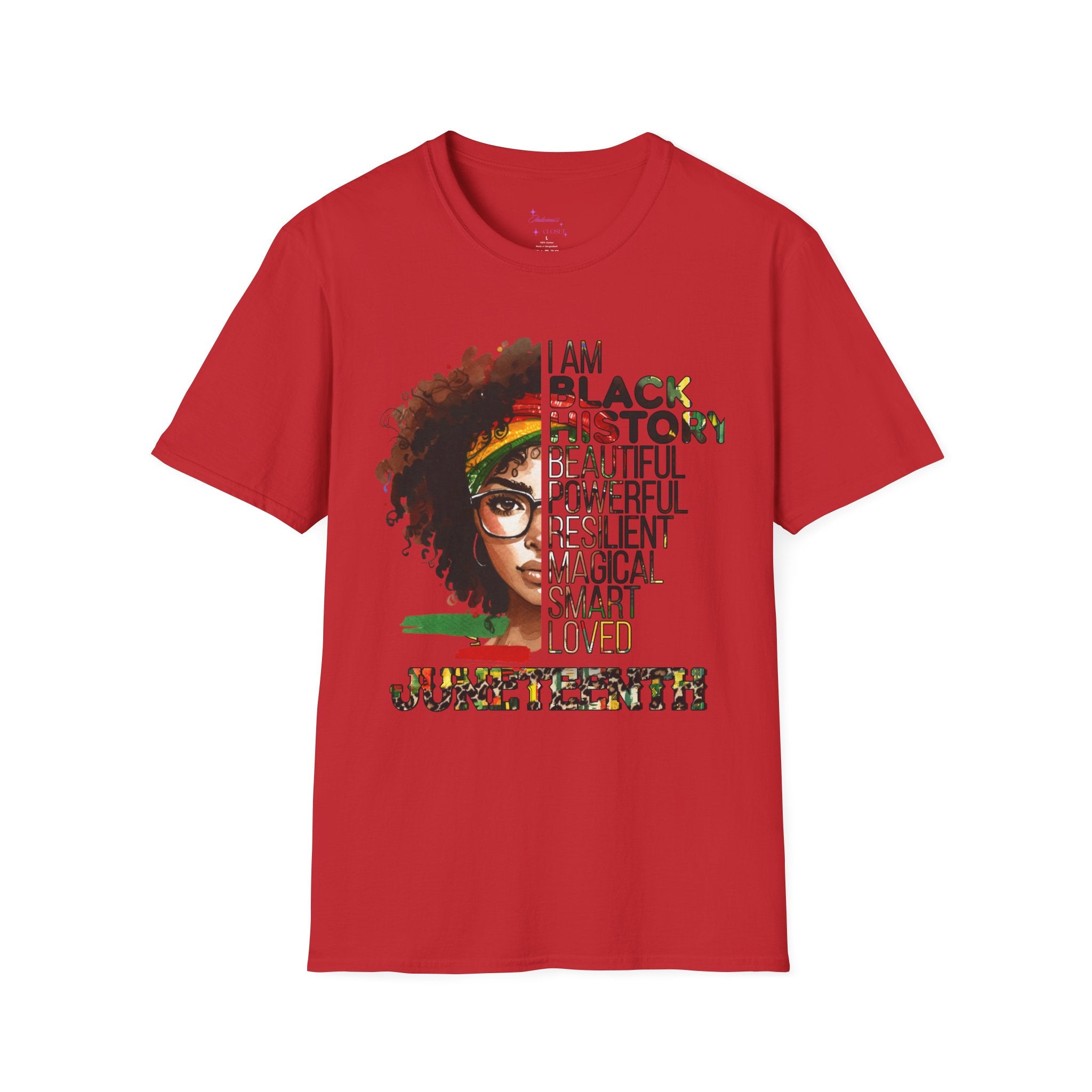 “I Am Black History: Beautiful, Powerful, Resilient” Tee
