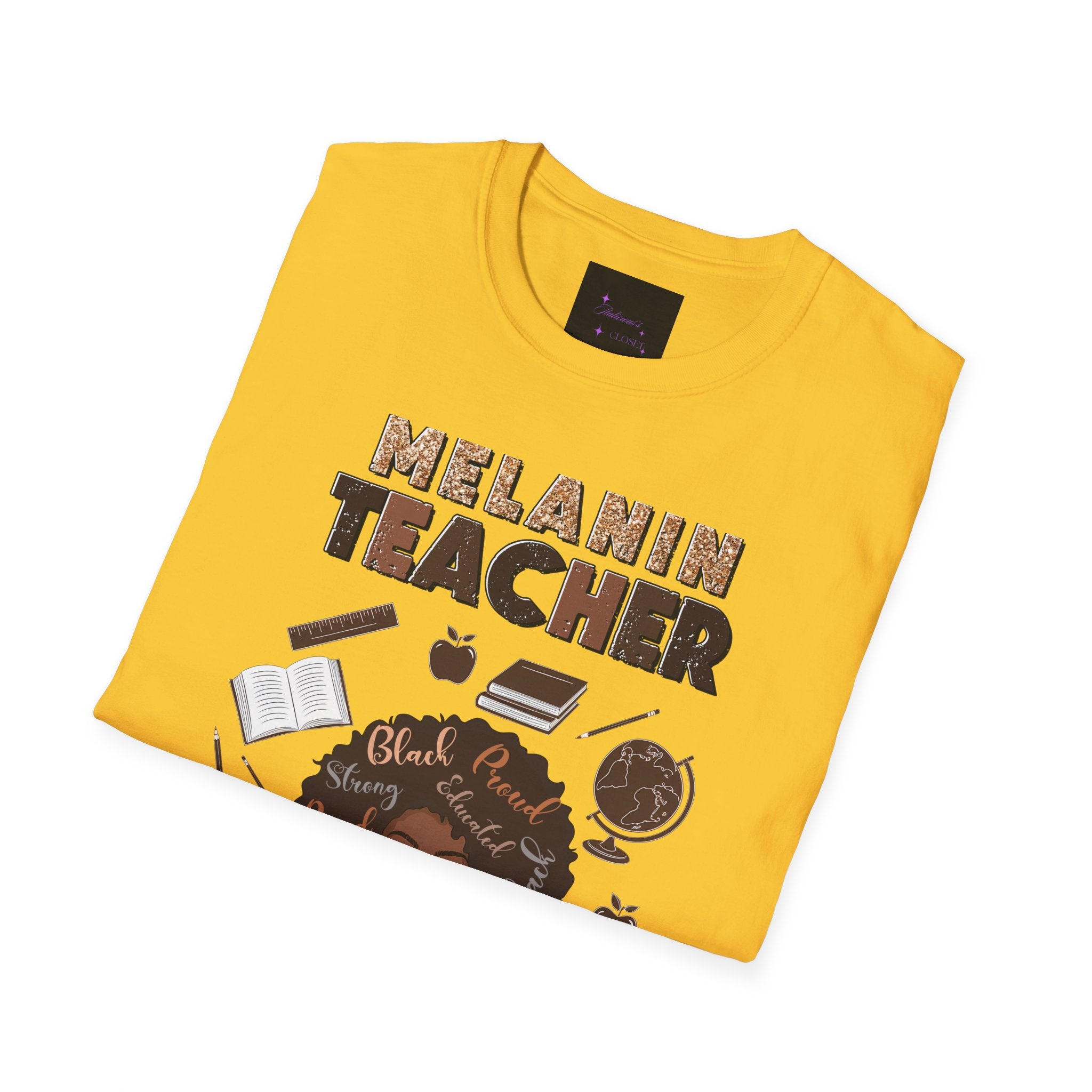 Melanin Teacher Tee