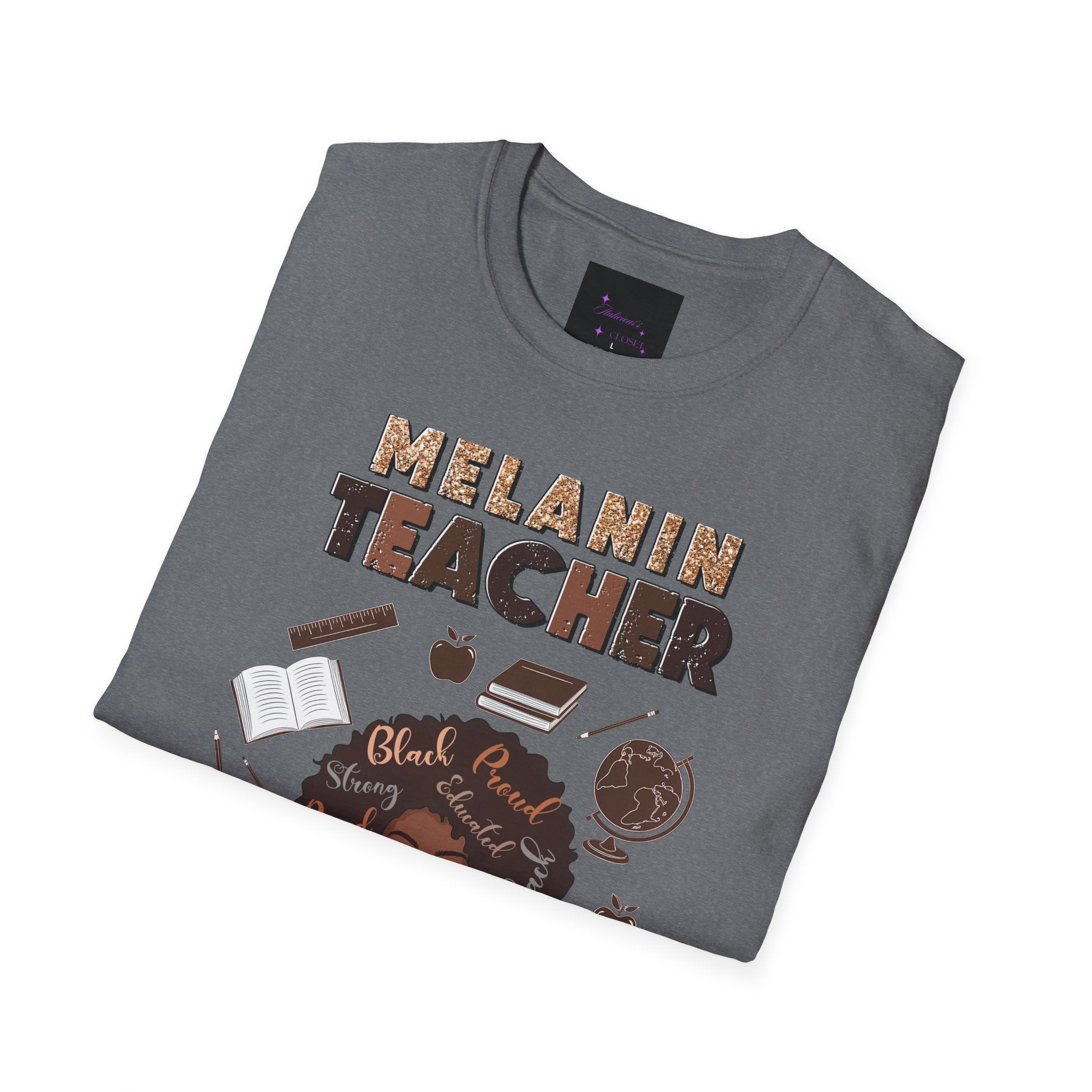 Melanin Teacher Tee