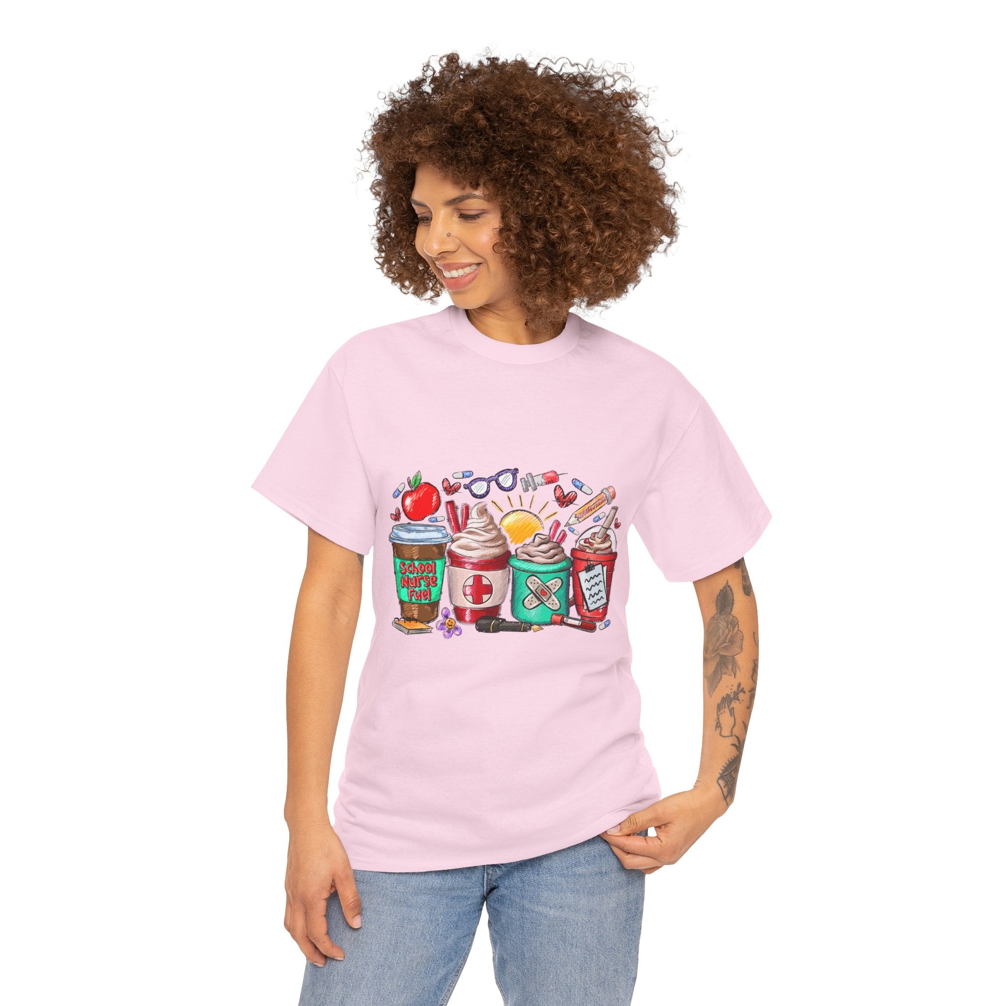 School Nurse Fuel Tee