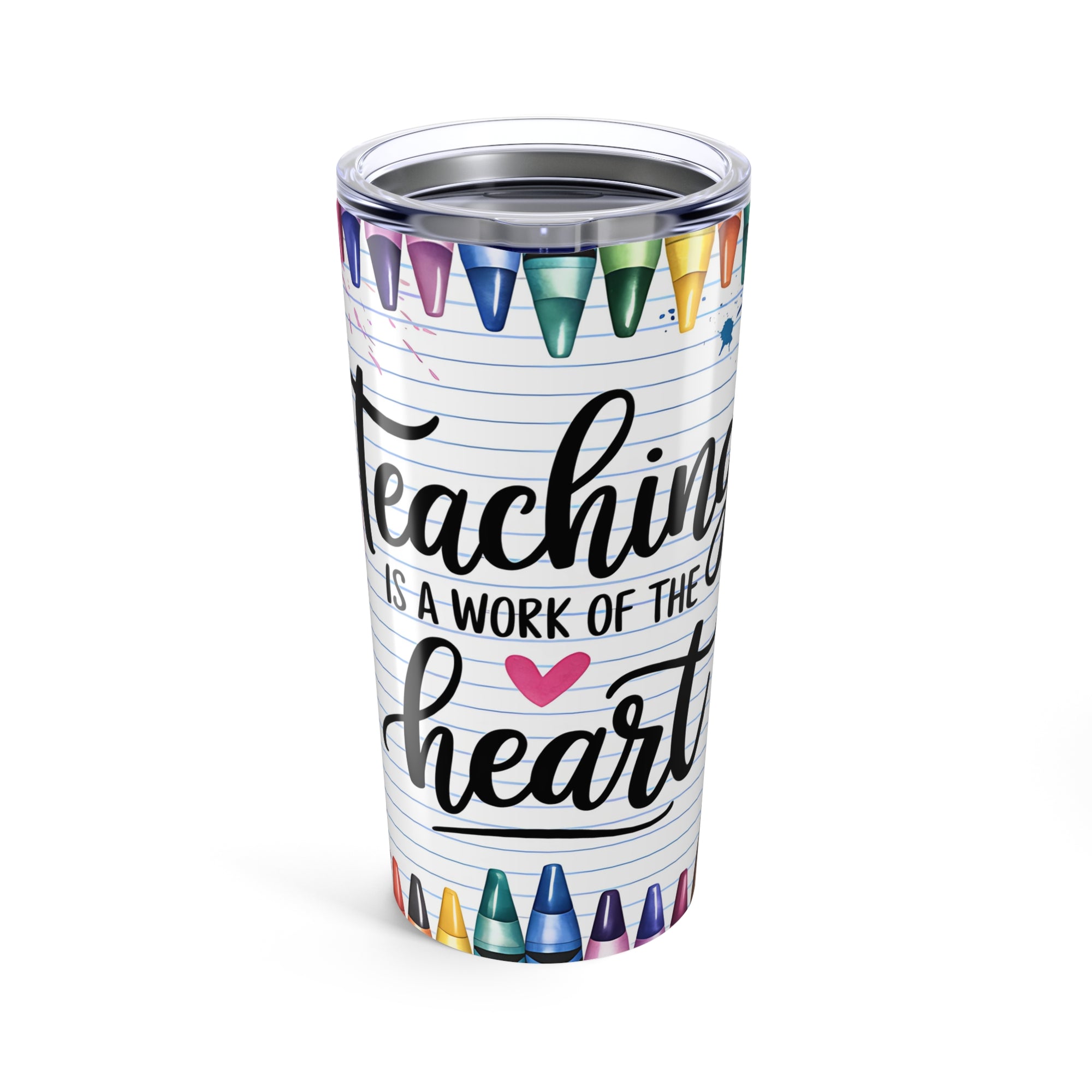 A Teacher's Heart Tumbler