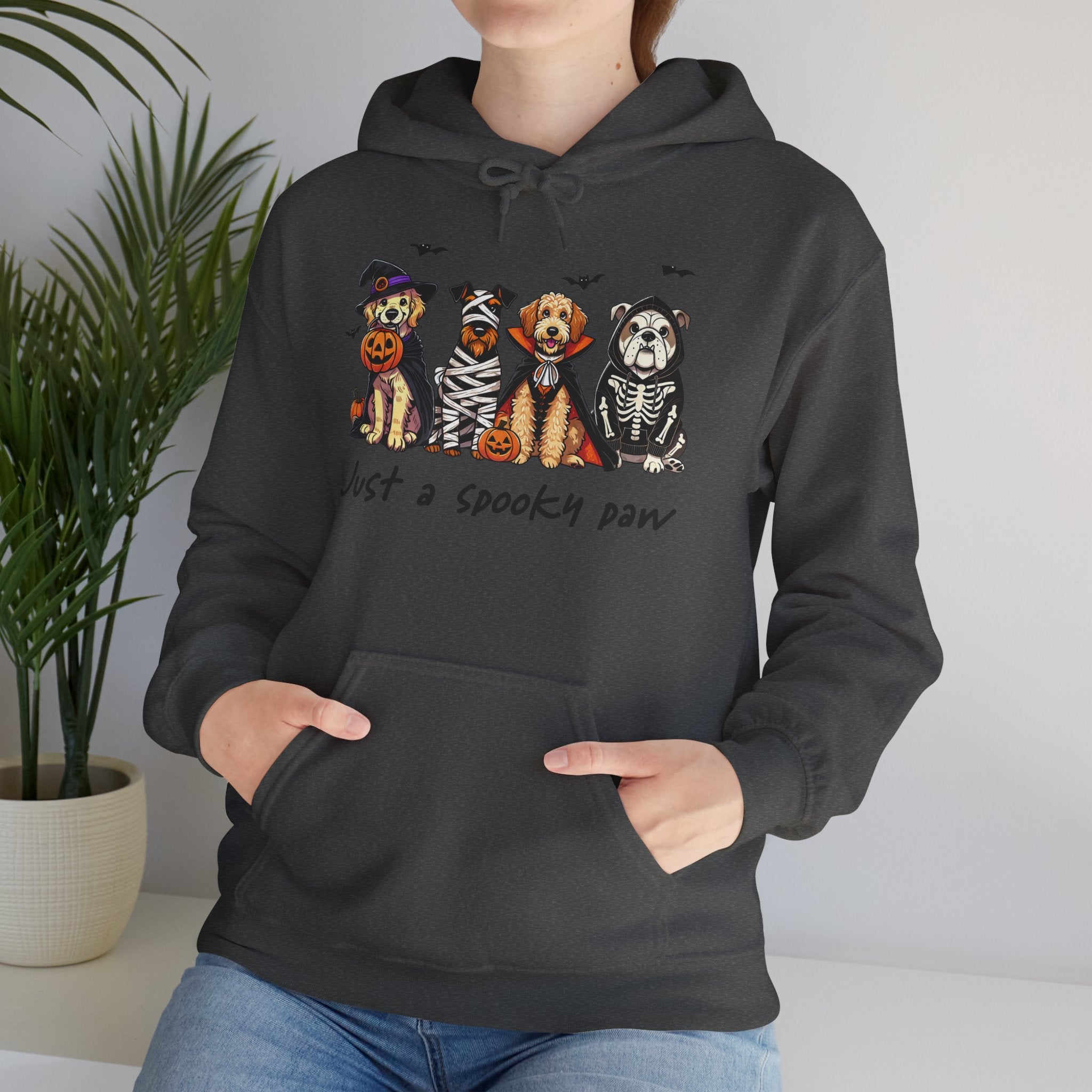 Spooky Paws Hooded Sweatshirt