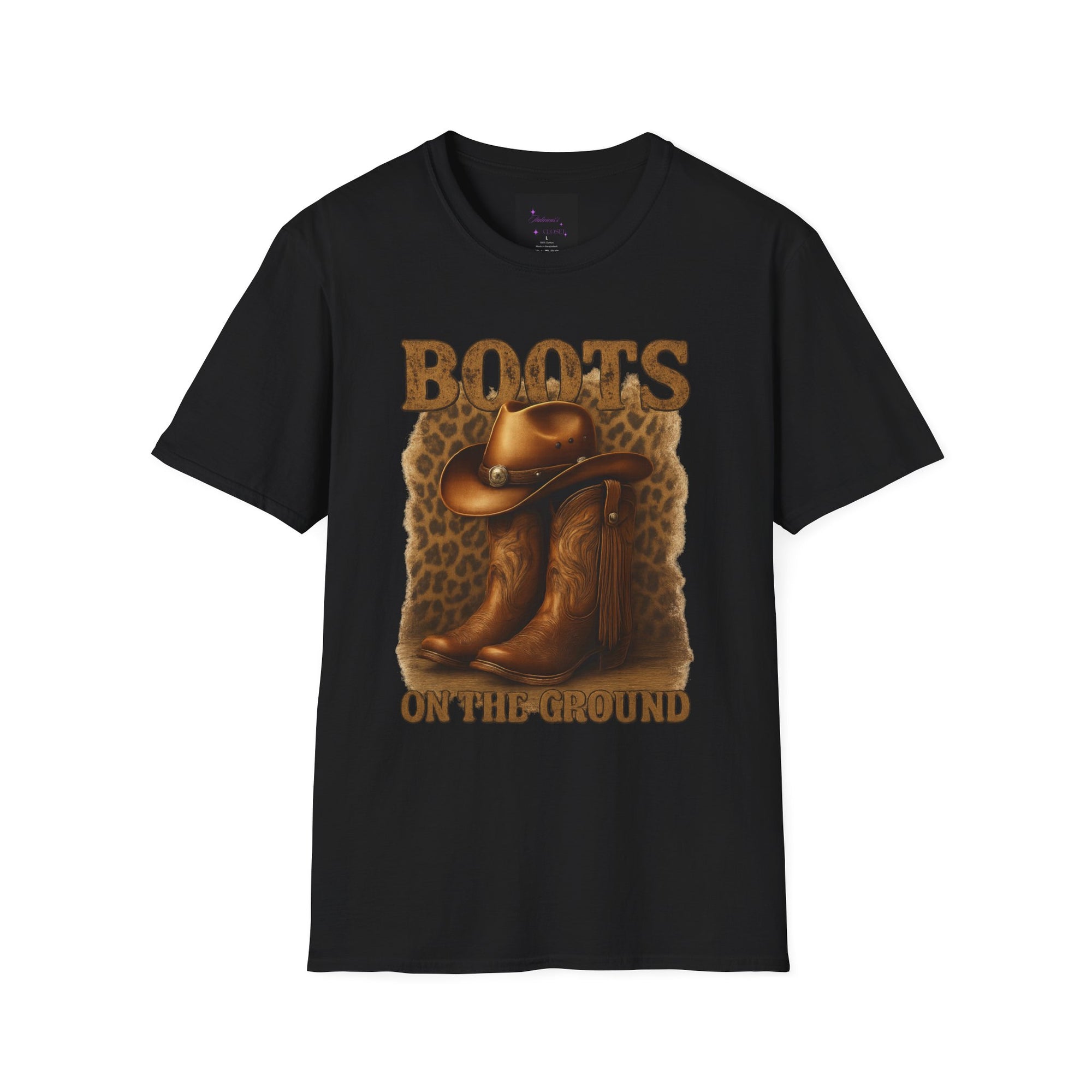 Cheetah Boots Tee