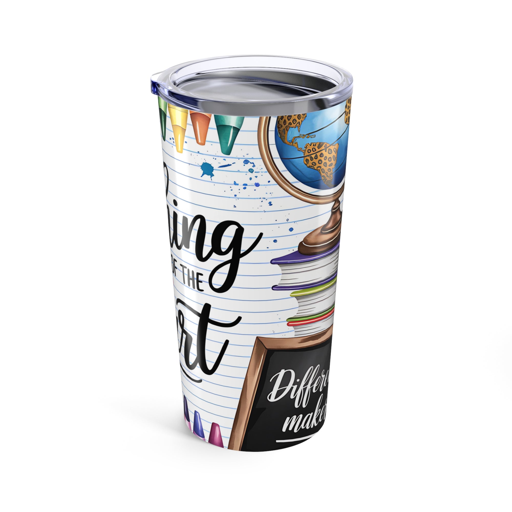 A Teacher's Heart Tumbler
