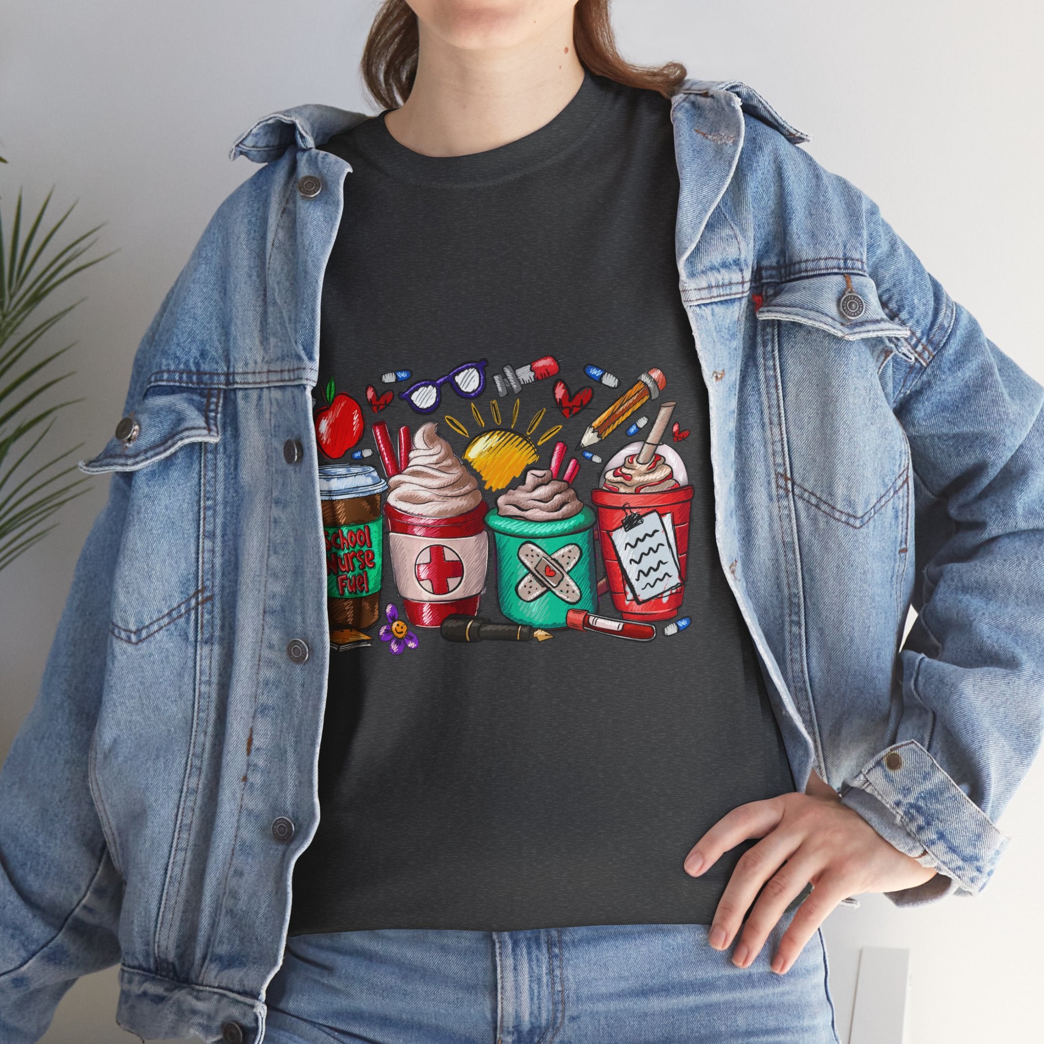 School Nurse Fuel Tee