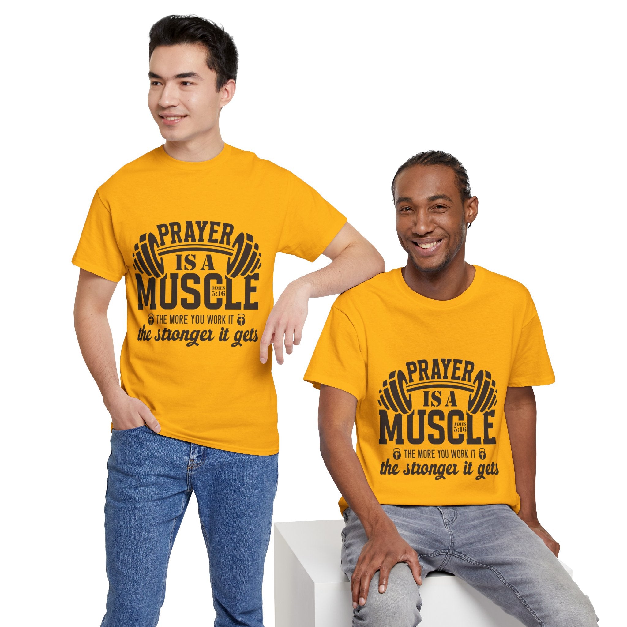 Prayer Is a Muscle Tee