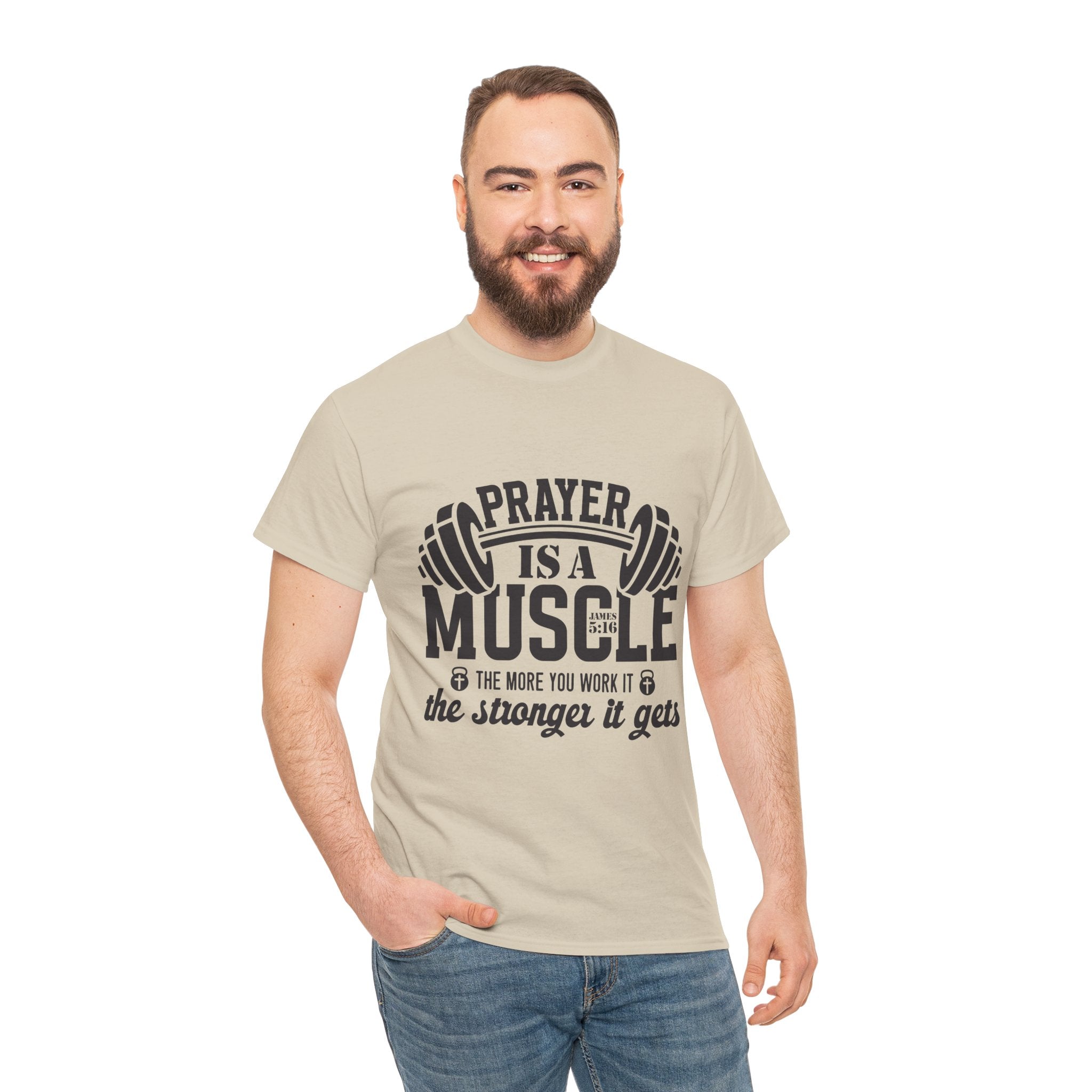 Prayer Is a Muscle Tee