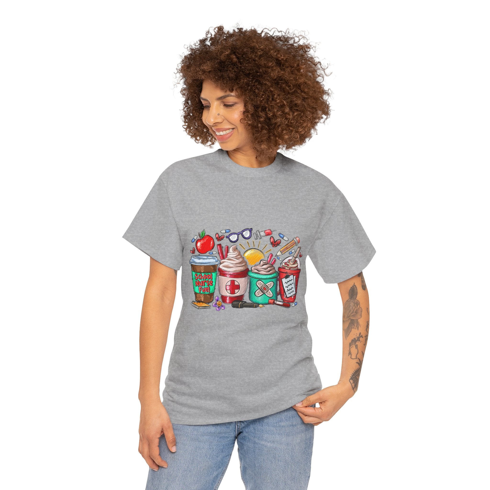 School Nurse Fuel Tee