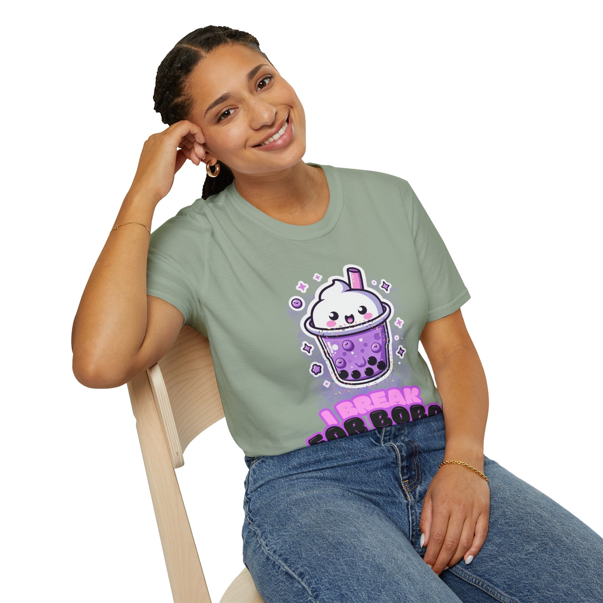 I Break for Boba Tee