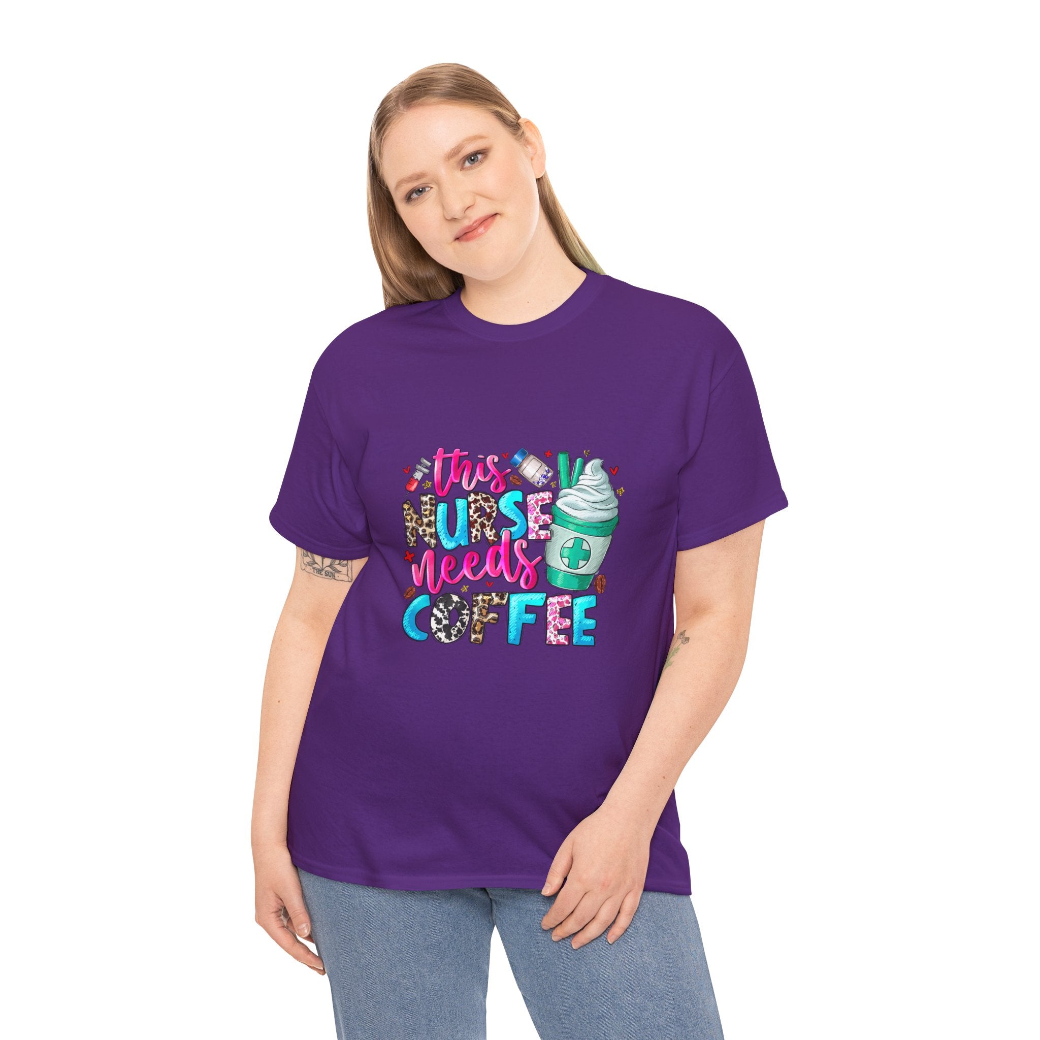 Nurse's Need Coffee Tee