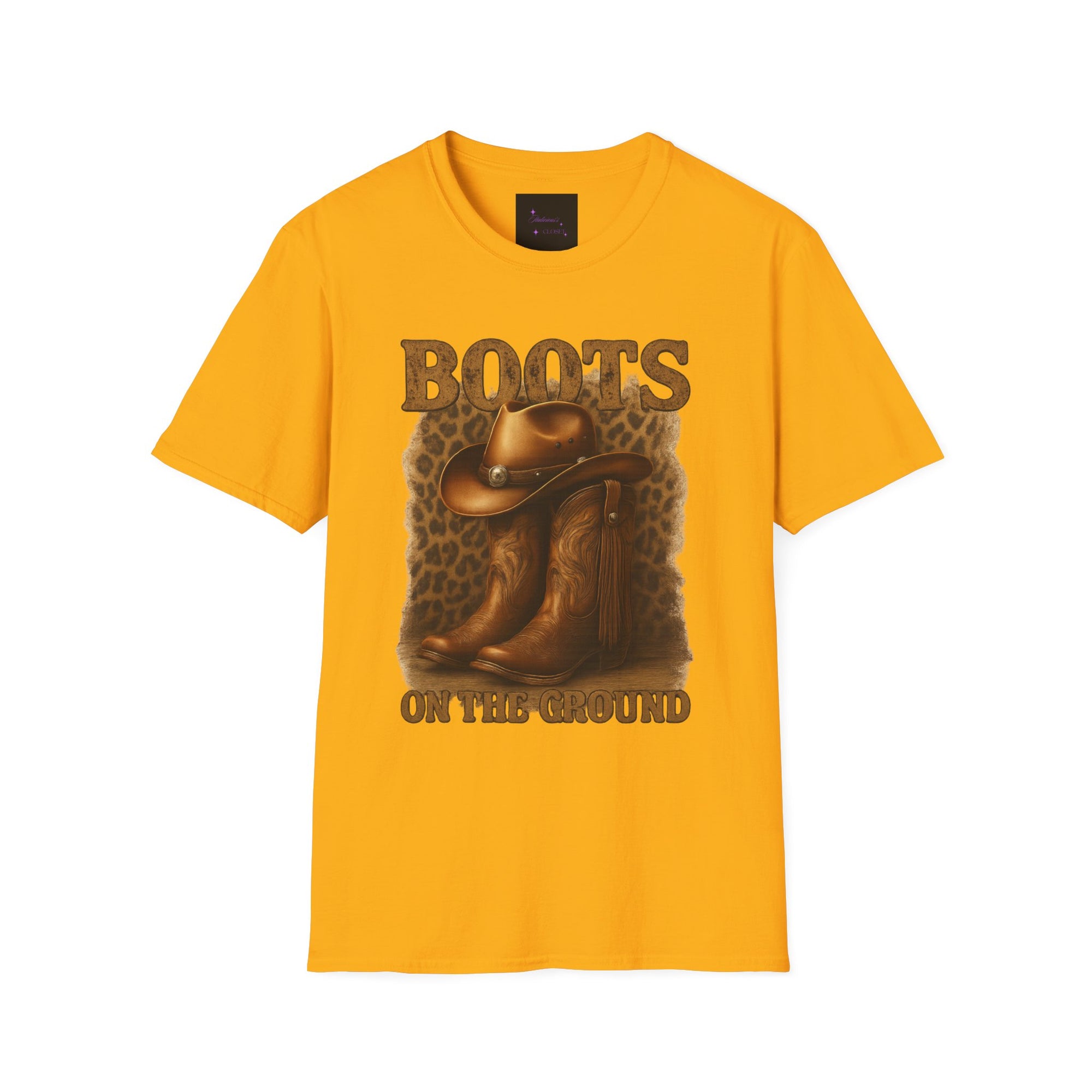 Cheetah Boots Tee