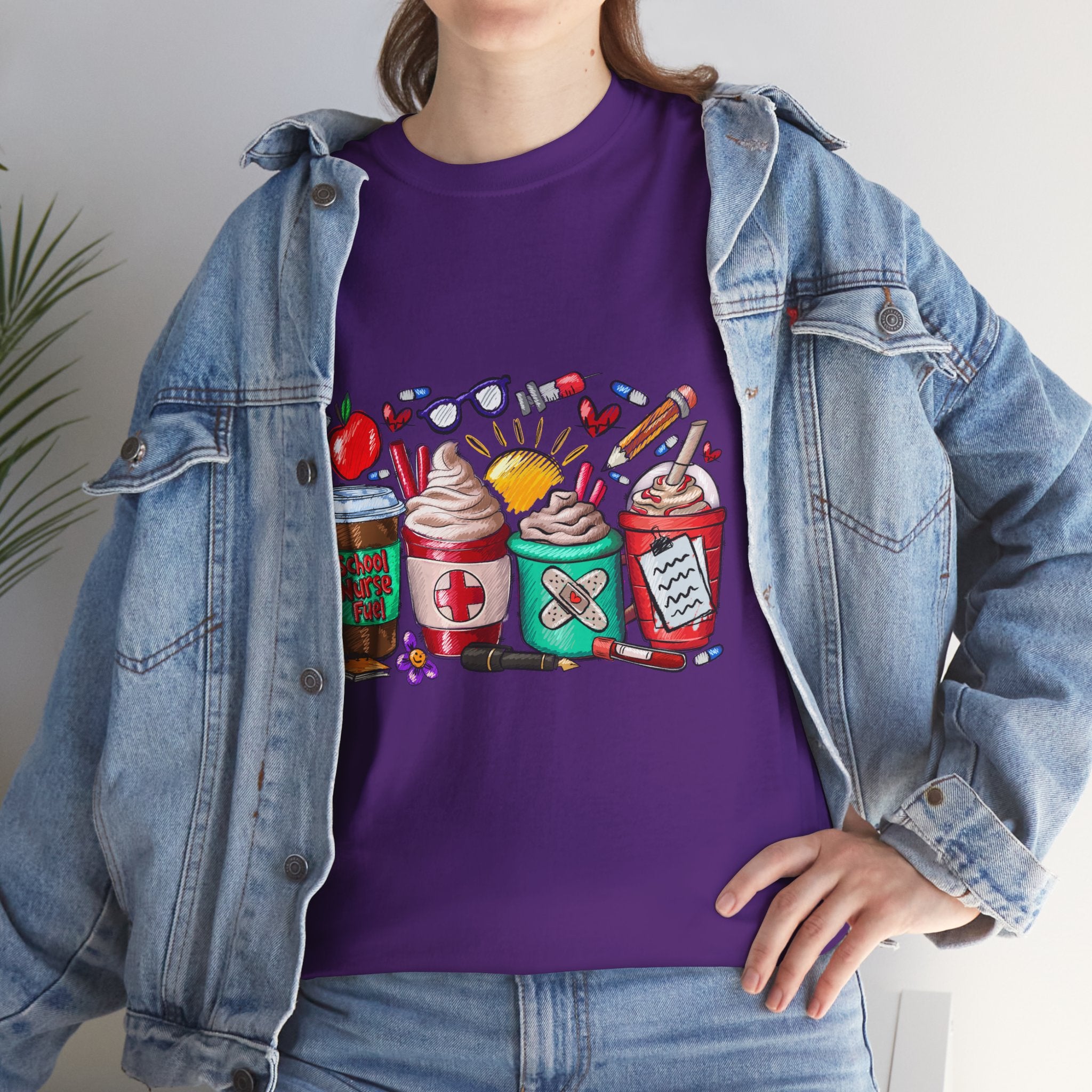 School Nurse Fuel Tee