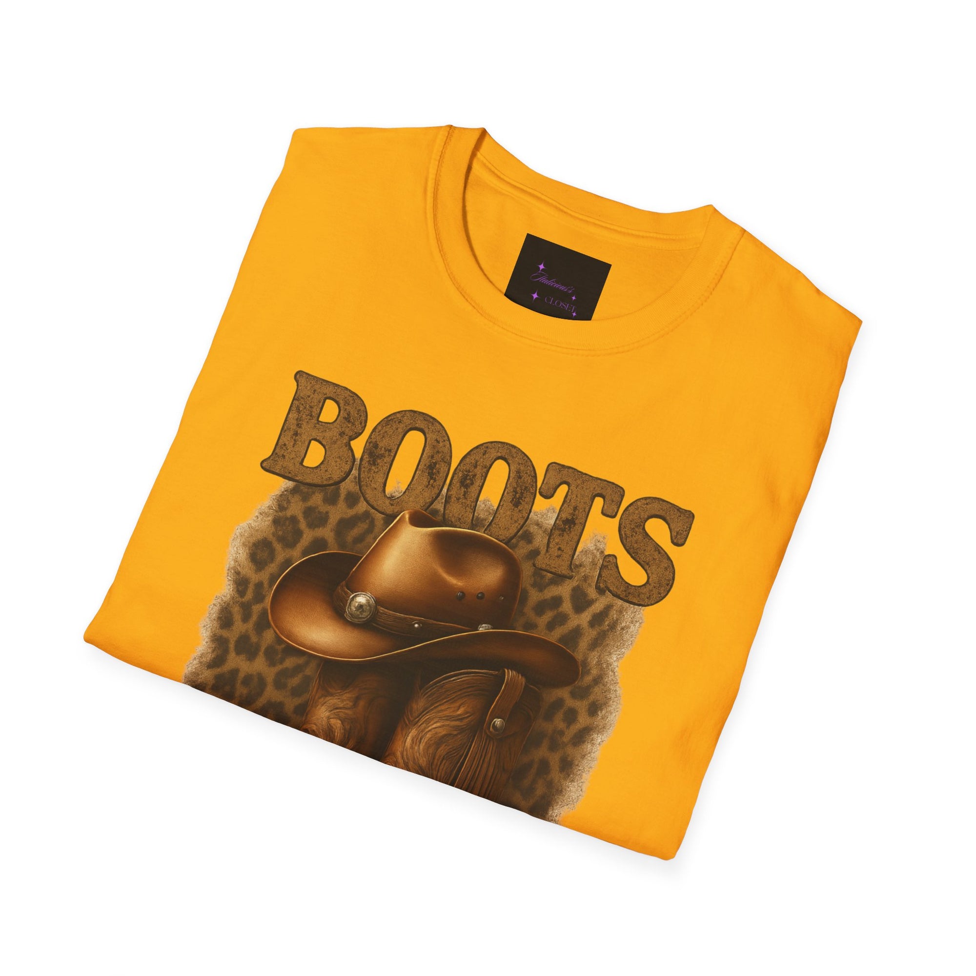 Cheetah Boots Tee