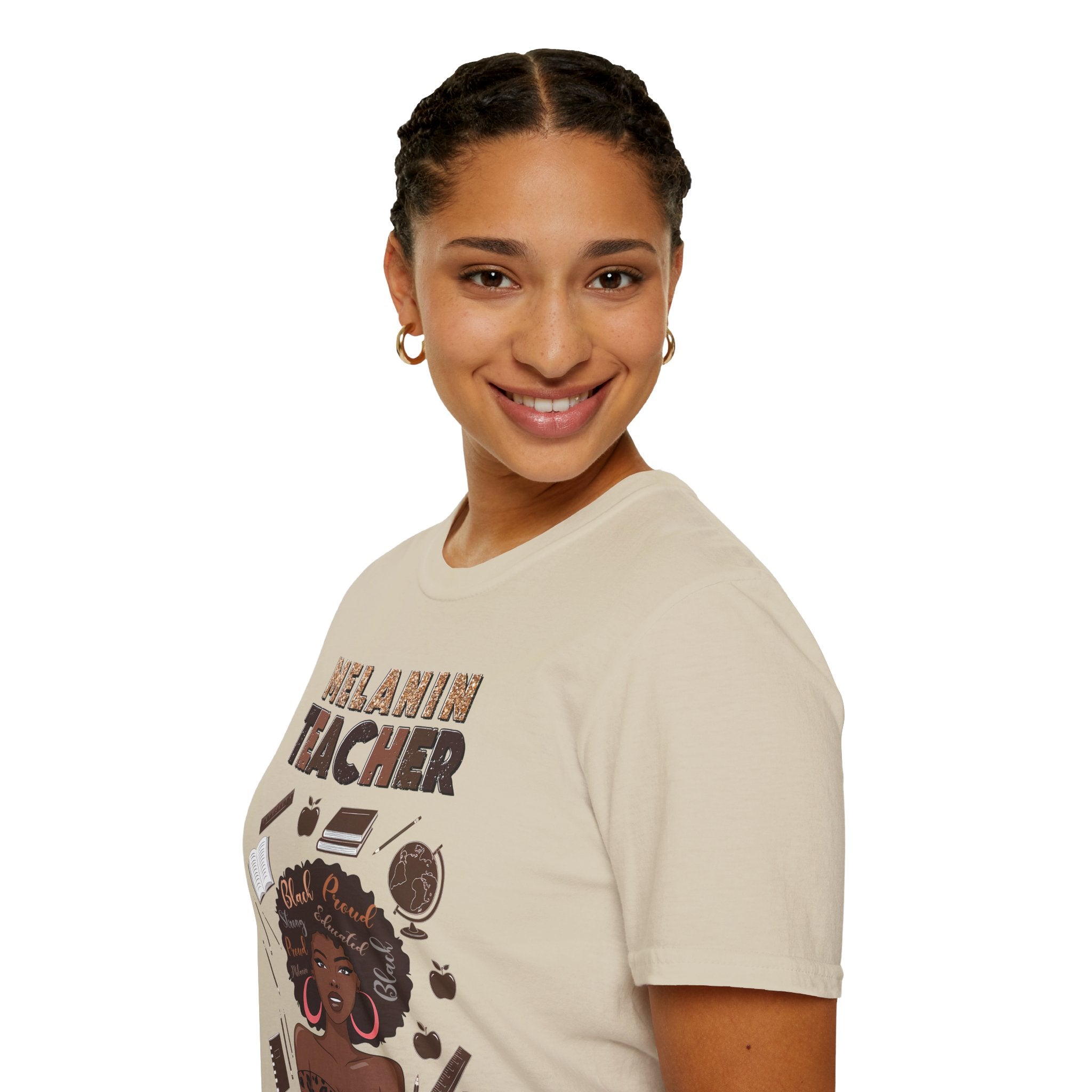 Melanin Teacher Tee