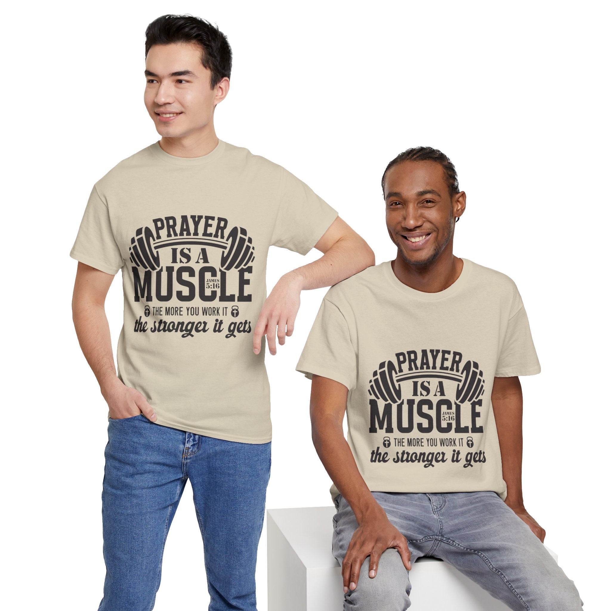 Prayer Is a Muscle Tee