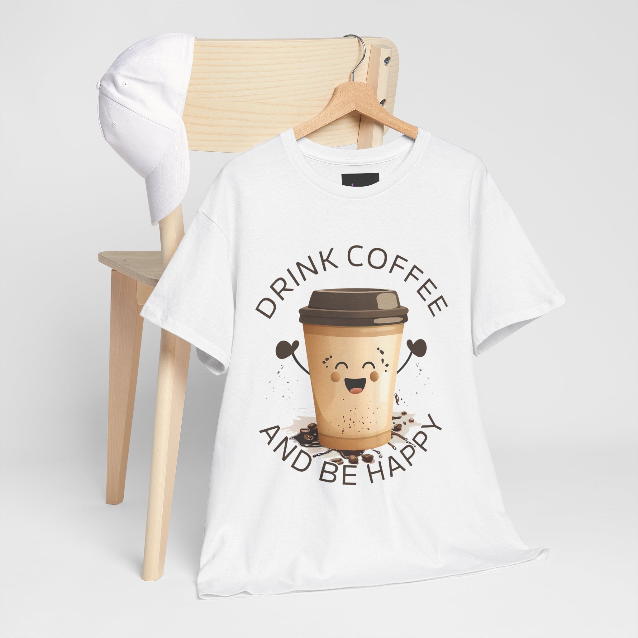 Drink Coffee and Be Happy T-Shirt