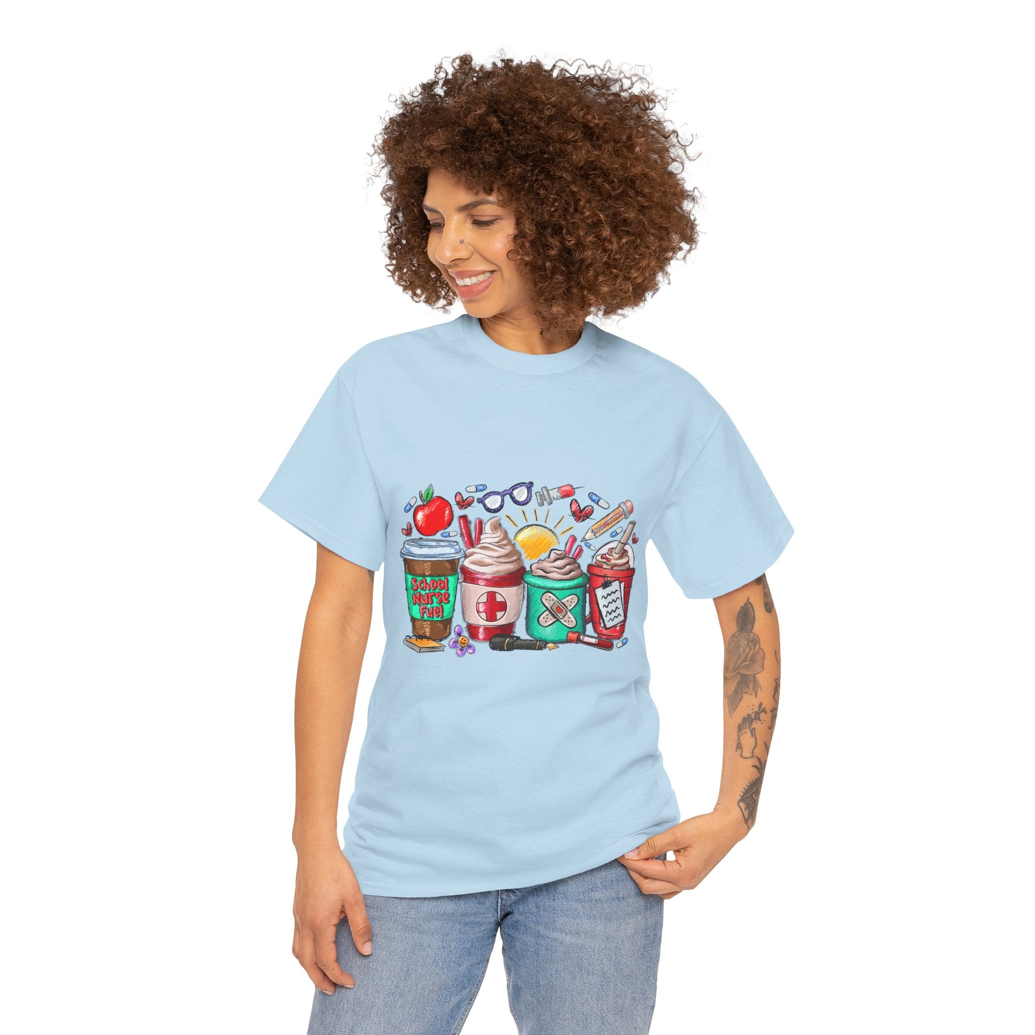School Nurse Fuel Tee