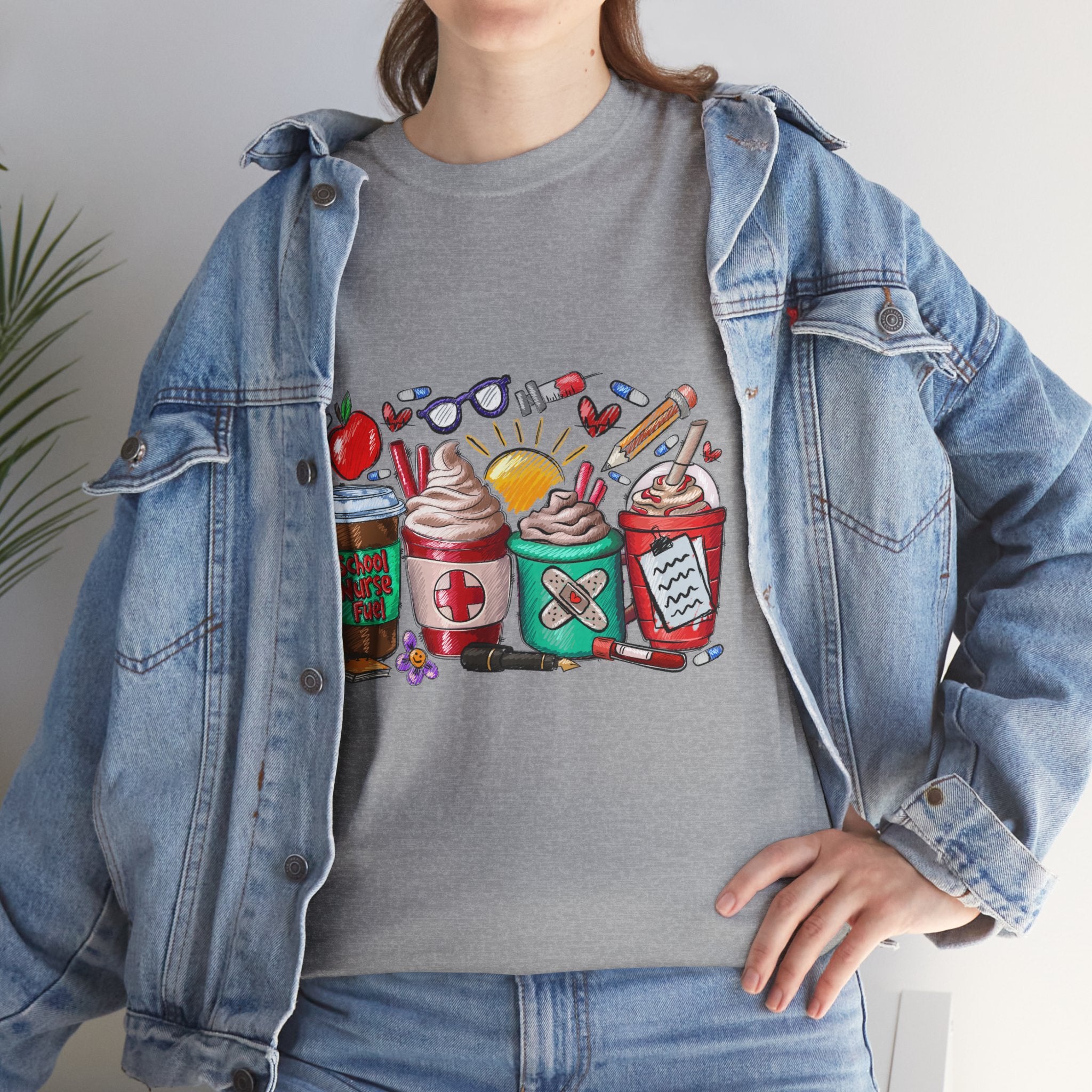 School Nurse Fuel Tee