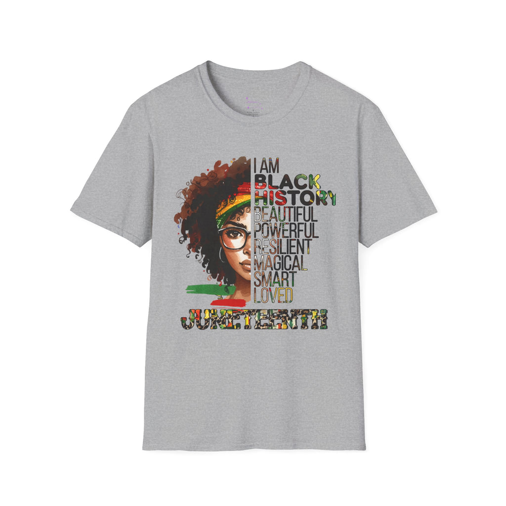 “I Am Black History: Beautiful, Powerful, Resilient” Tee