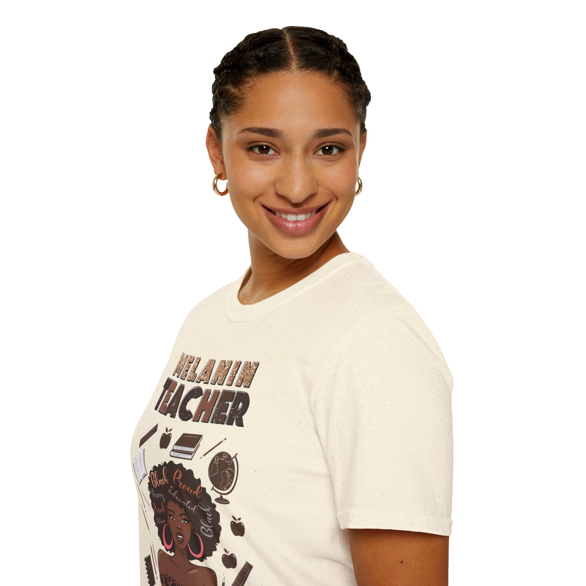 Melanin Teacher Tee
