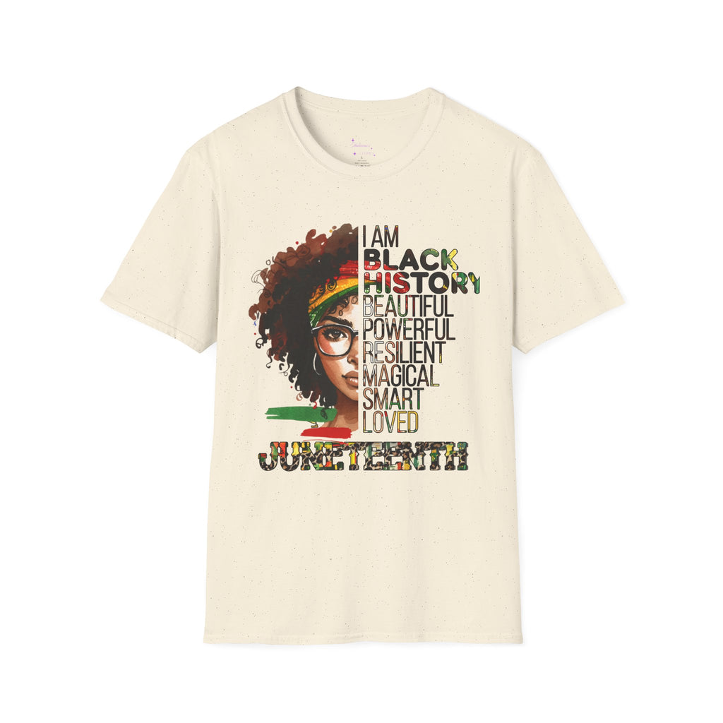 “I Am Black History: Beautiful, Powerful, Resilient” Tee