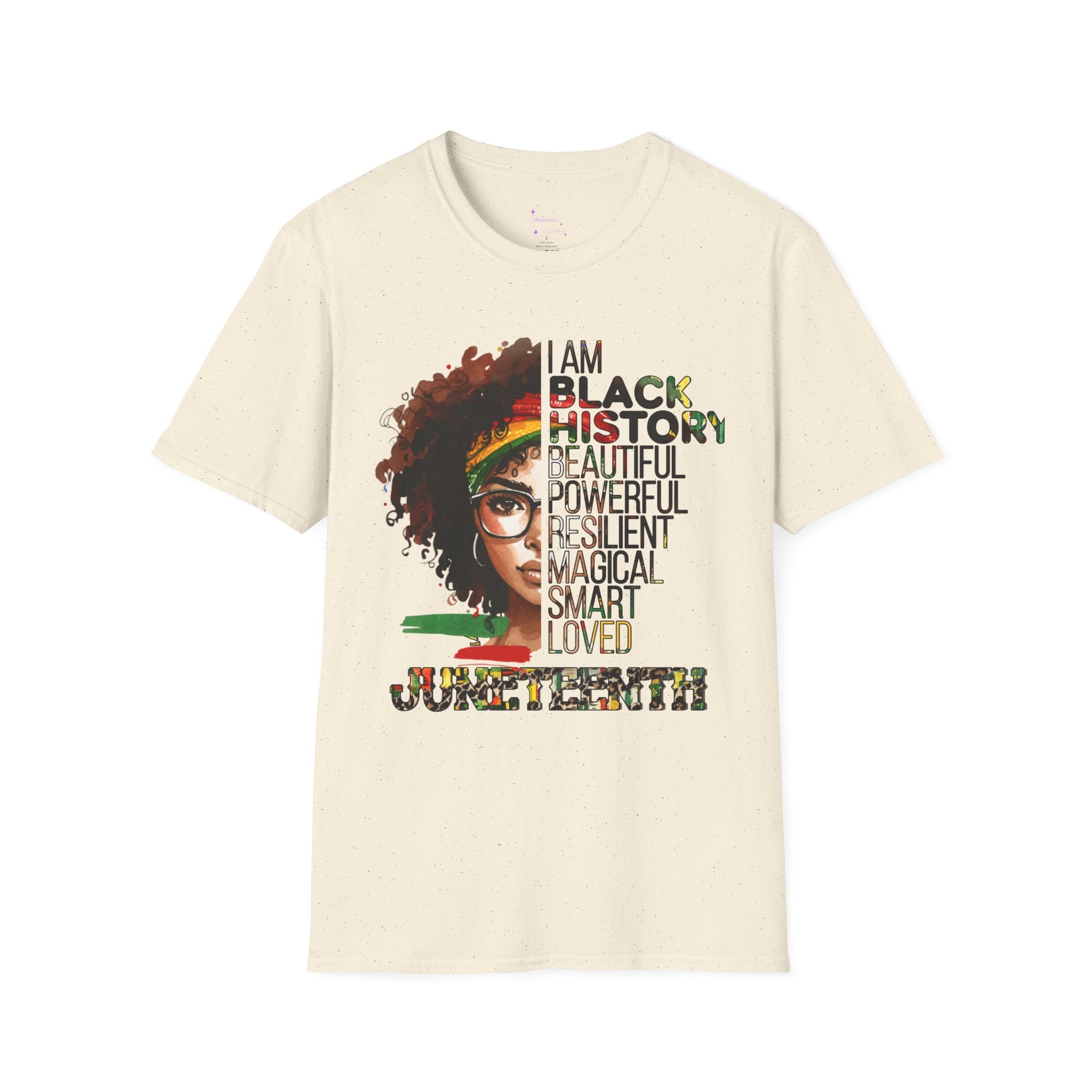 “I Am Black History: Beautiful, Powerful, Resilient” Tee