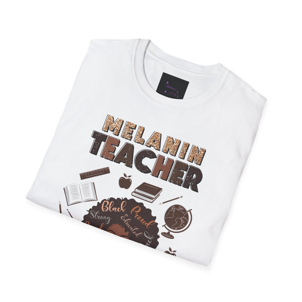 Melanin Teacher Tee