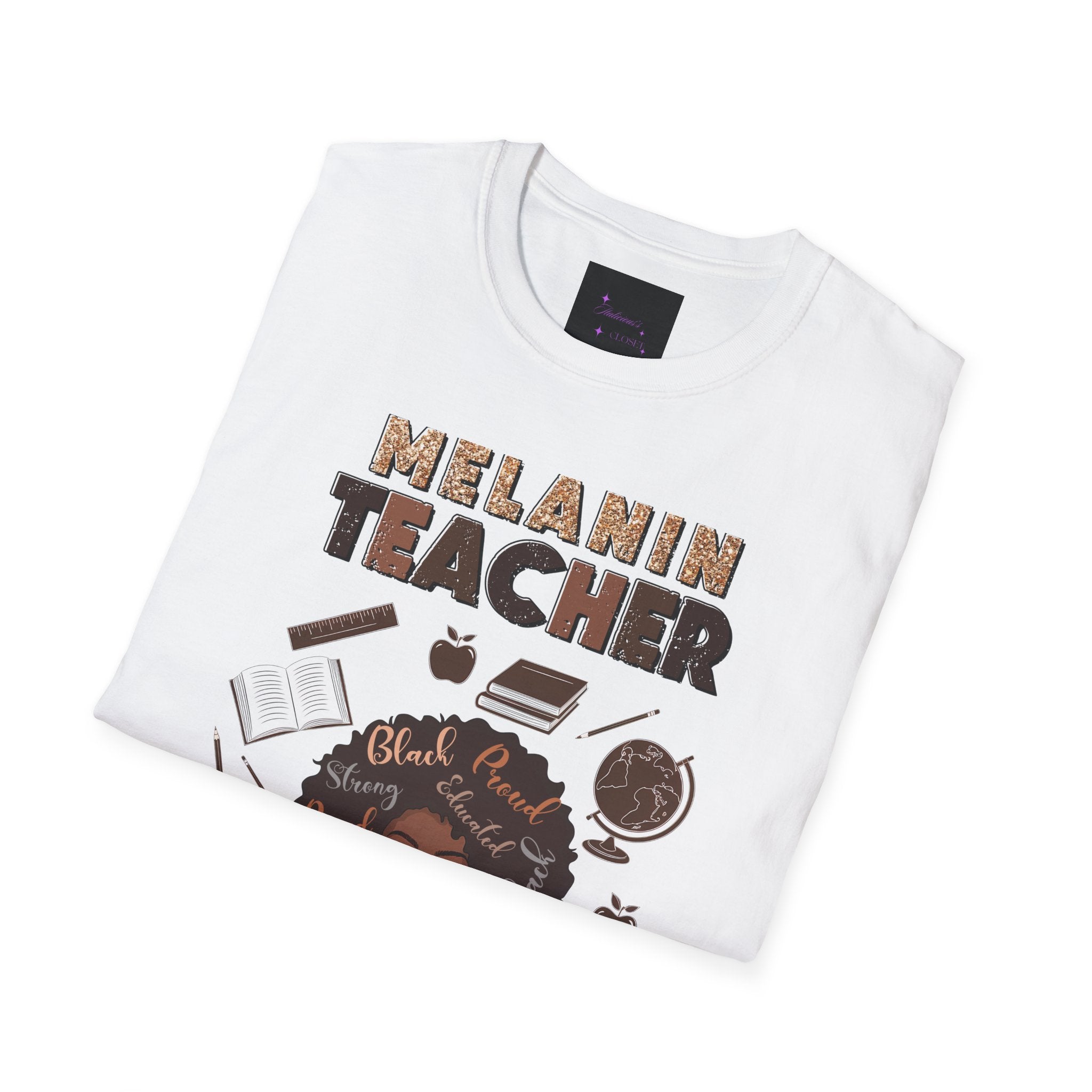 Melanin Teacher Tee