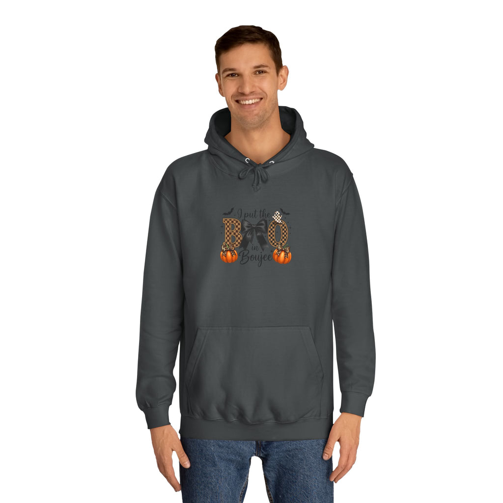 Cozy BBQ Unisex Hoodie - Perfect for Fall Gatherings, Sleek Design, College Spirit, Casual Wear, Gift Idea