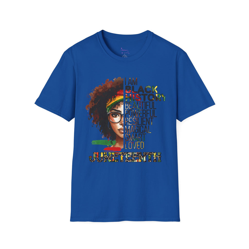 “I Am Black History: Beautiful, Powerful, Resilient” Tee