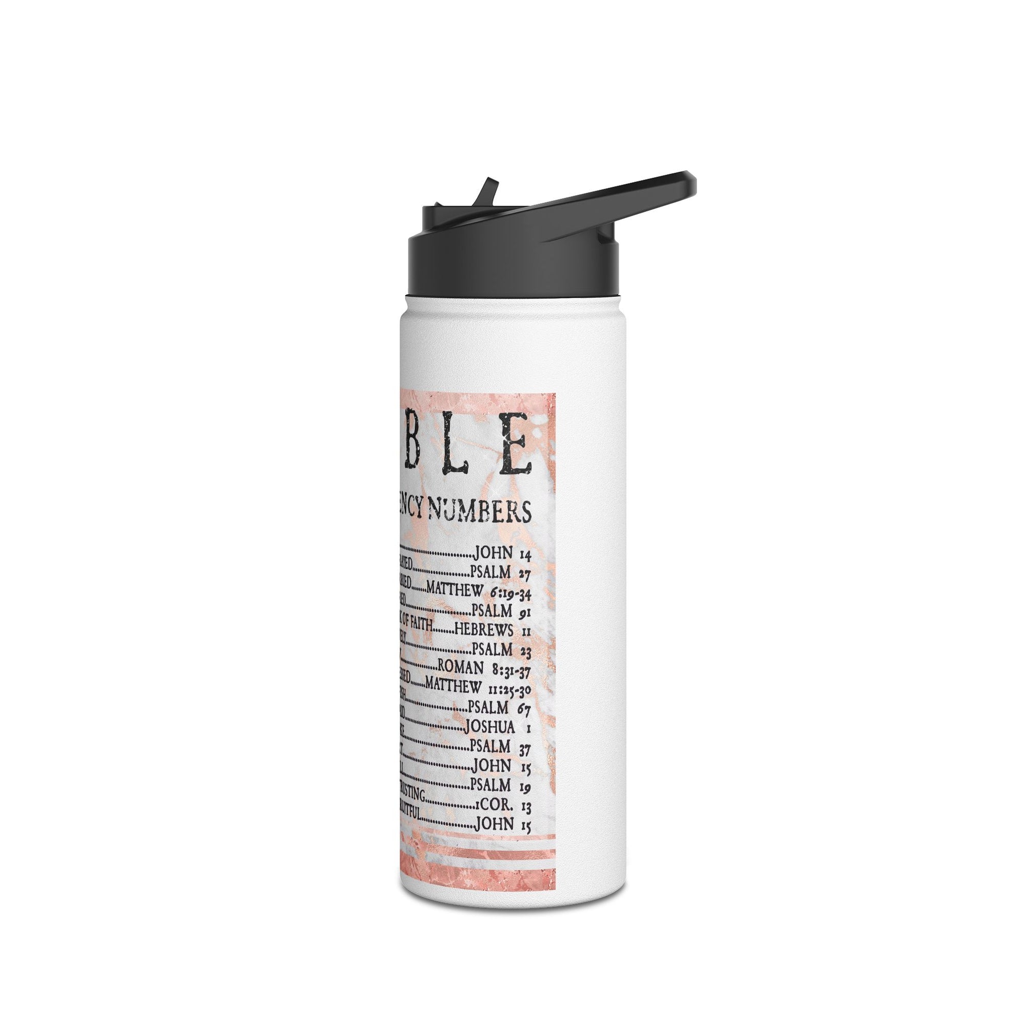 Bible Emergency Water Bottle