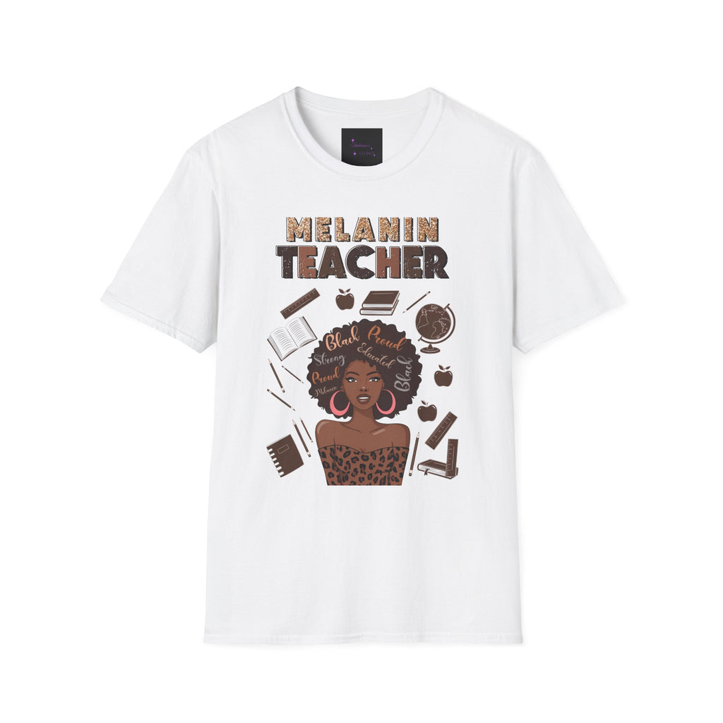 Melanin Teacher Tee