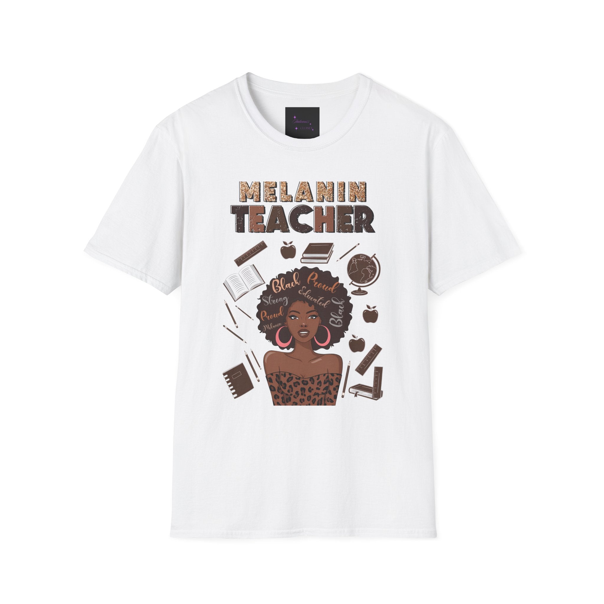 Melanin Teacher Tee