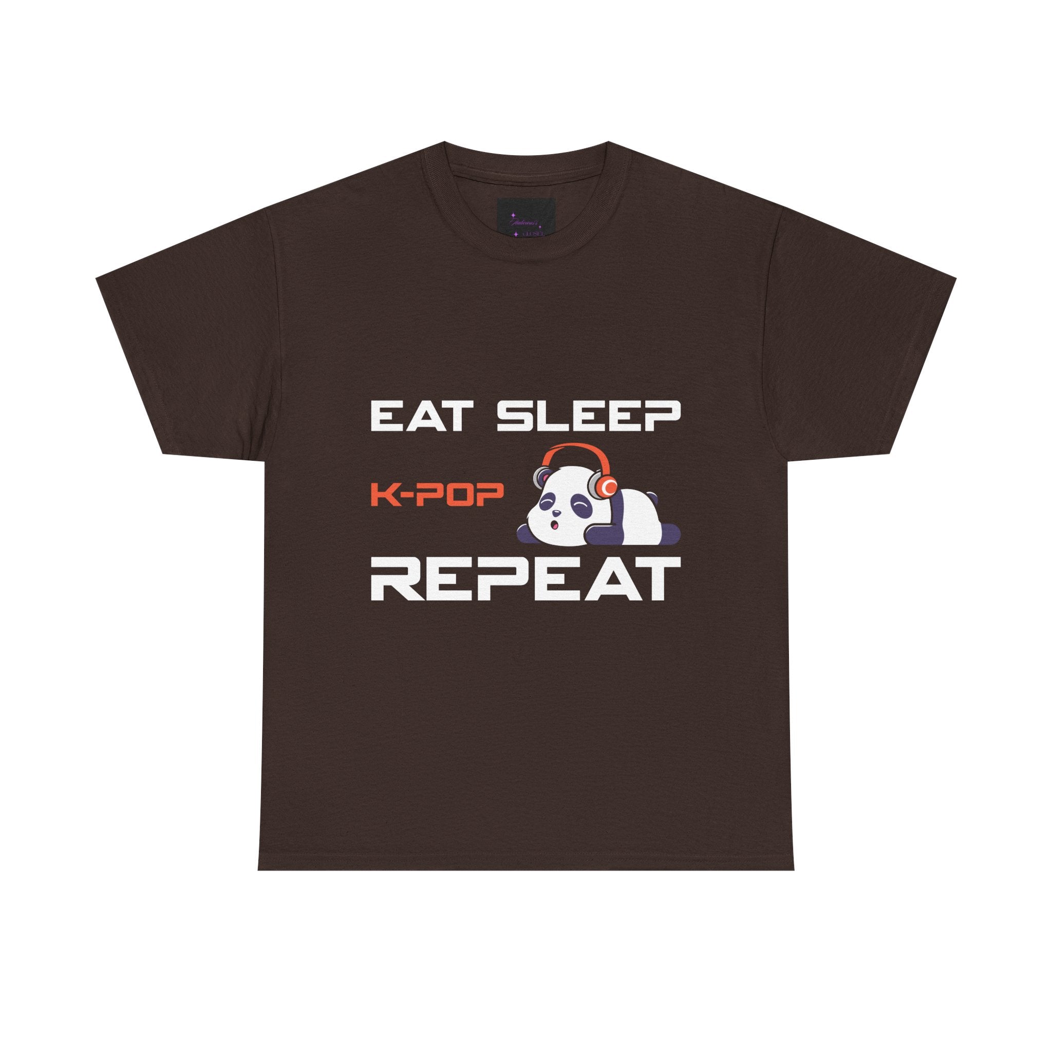 Eat, Sleep, K-Pop Panda Tee