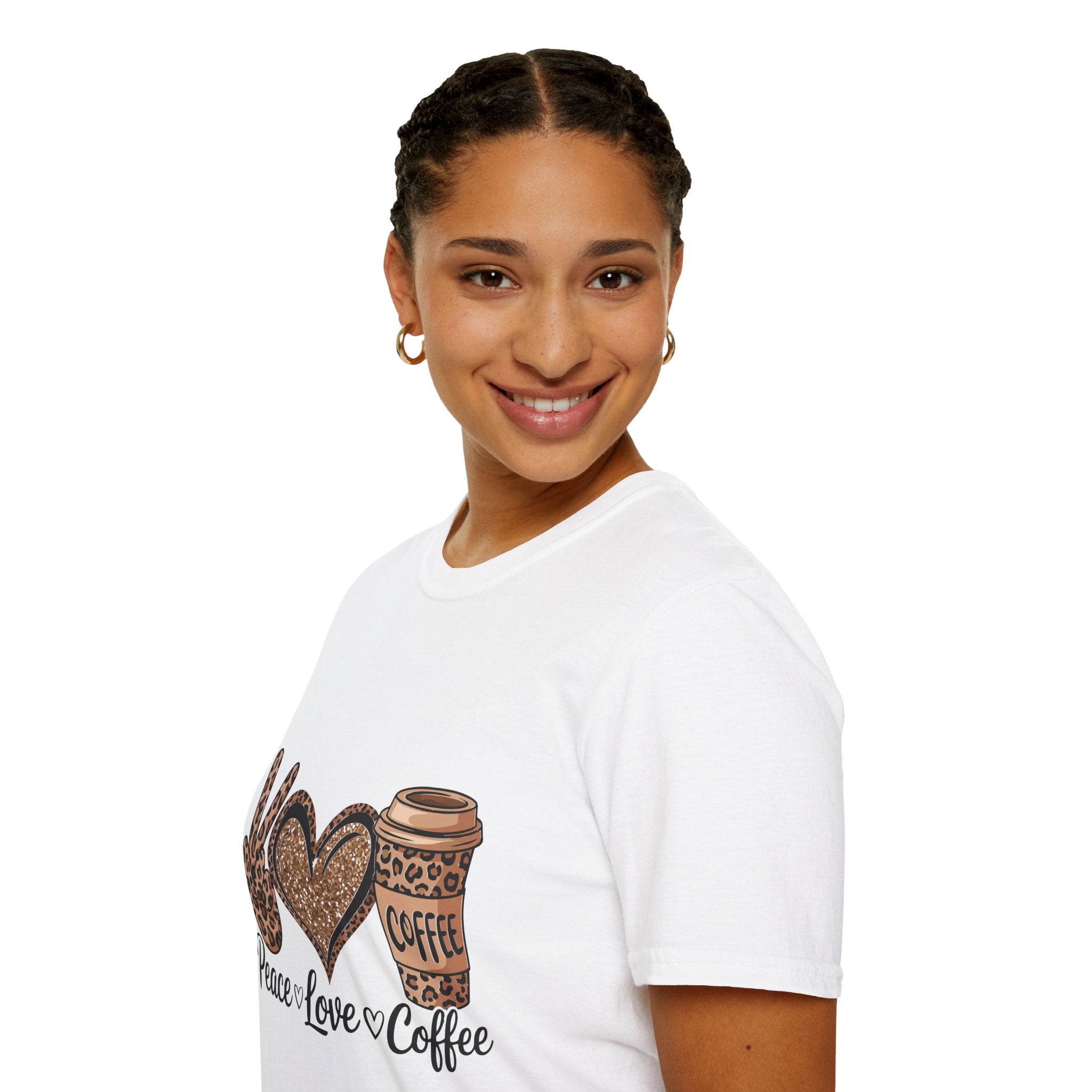 Peace Love Coffee Tee