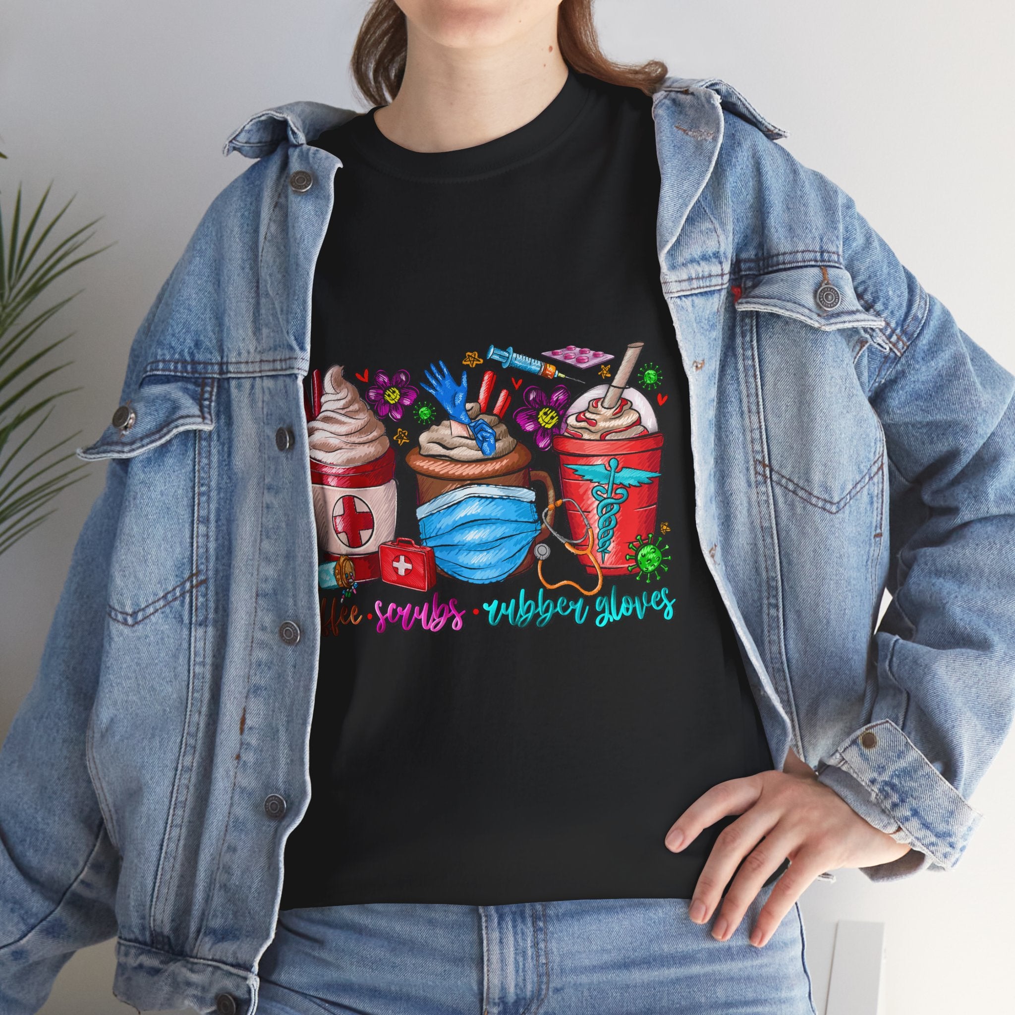 Coffee and Scrubs Tee
