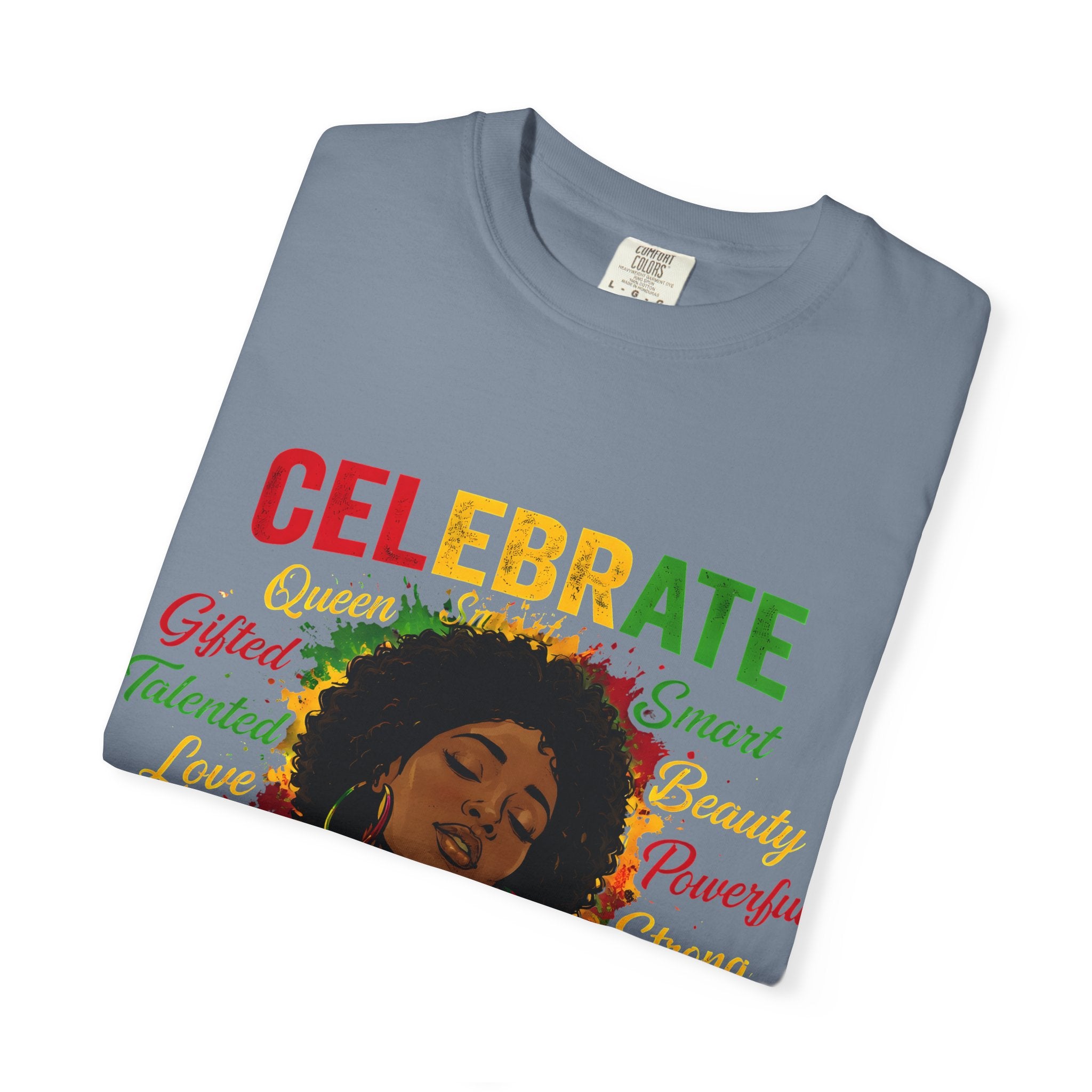 Juneteenth Celebration T-Shirt — Celebrate Juneteenth with Afrocentric Art & Empowering Words