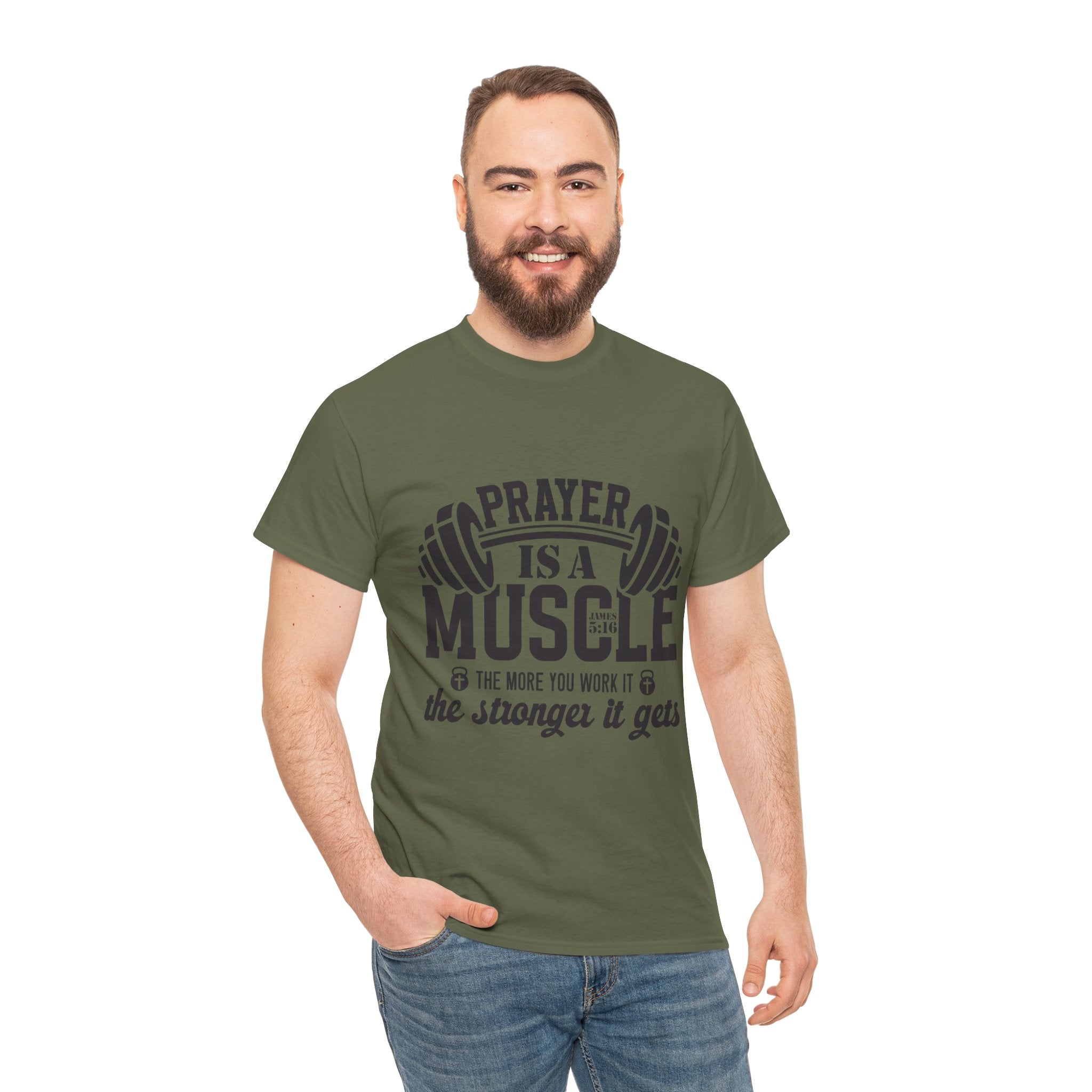 Prayer Is a Muscle Tee