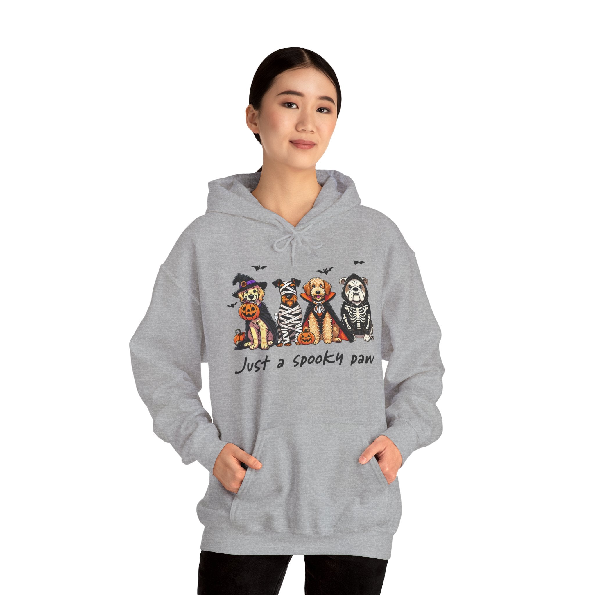 Spooky Paws Hooded Sweatshirt