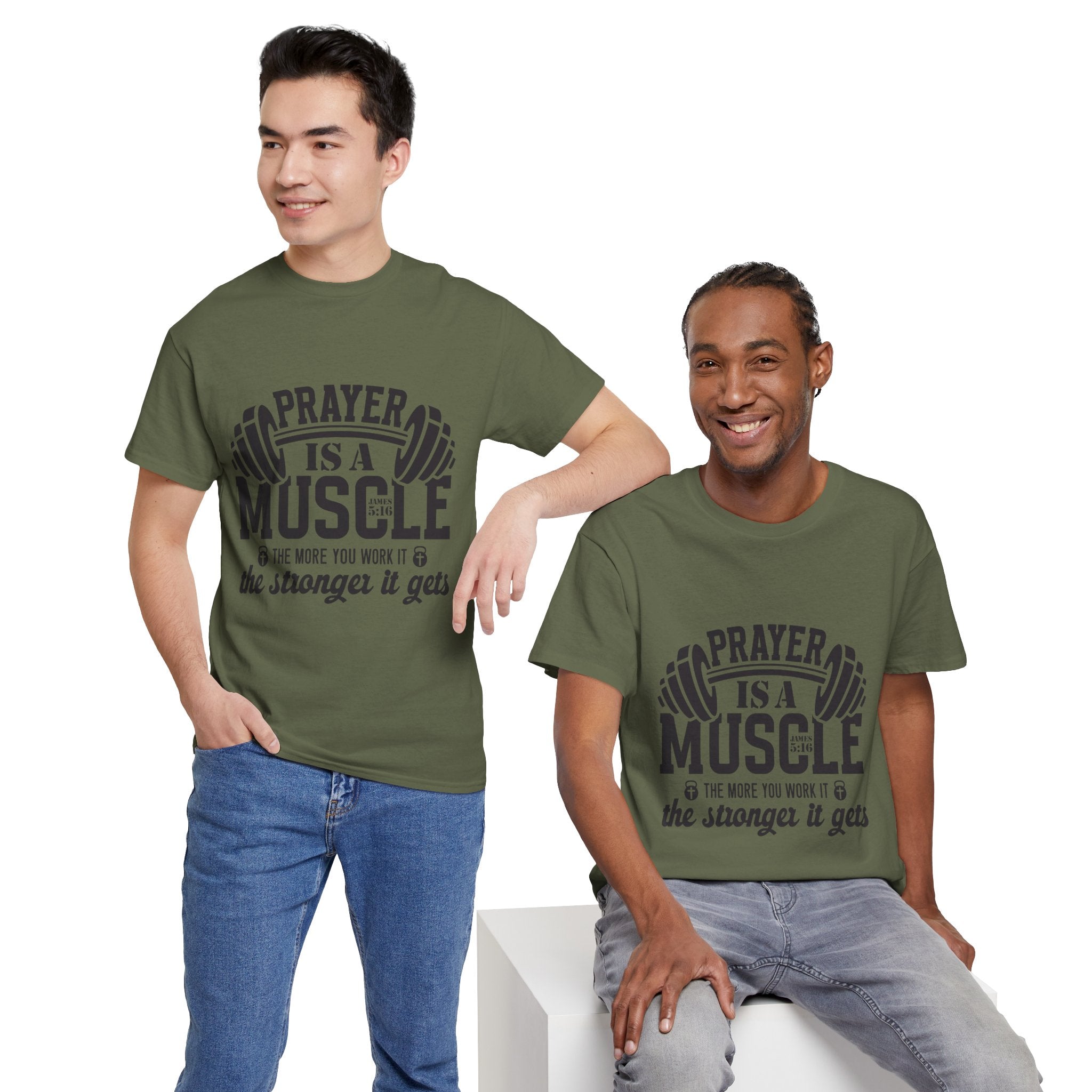 Prayer Is a Muscle Tee